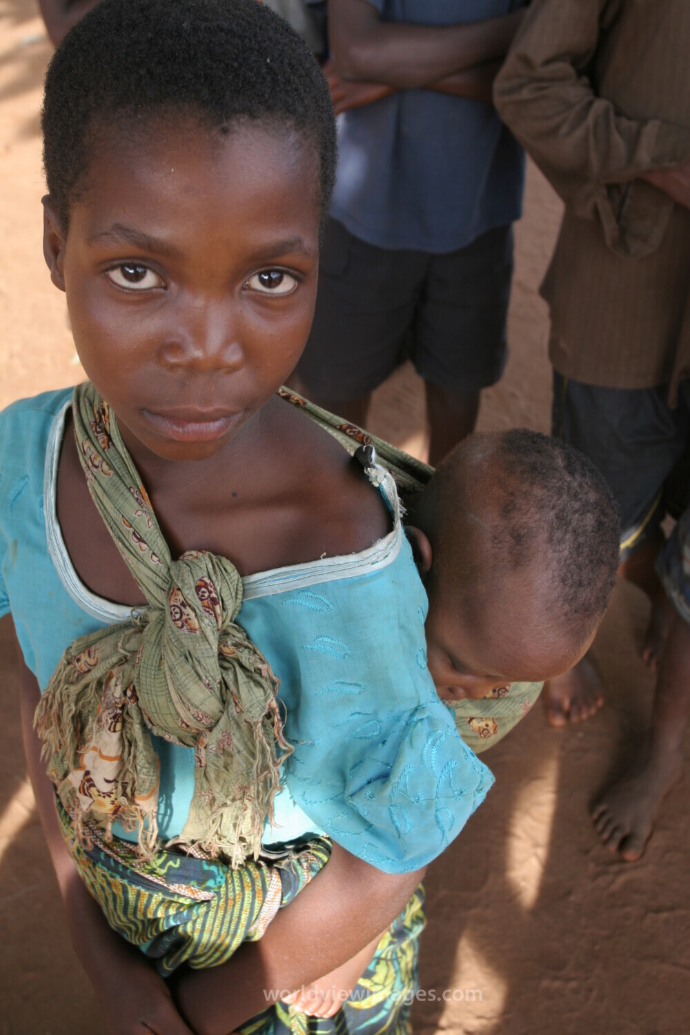 Baby in Malawi