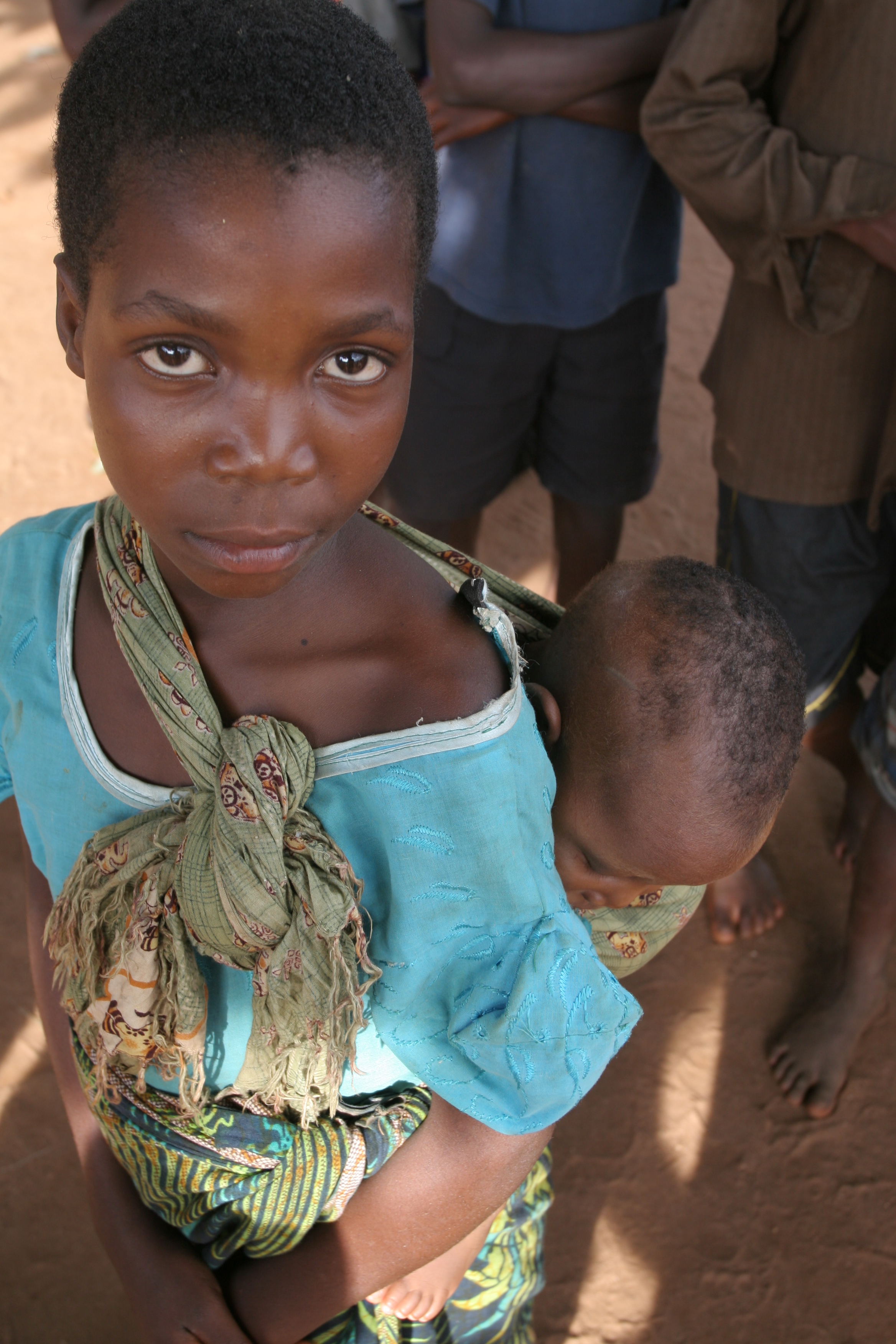 Baby in Malawi