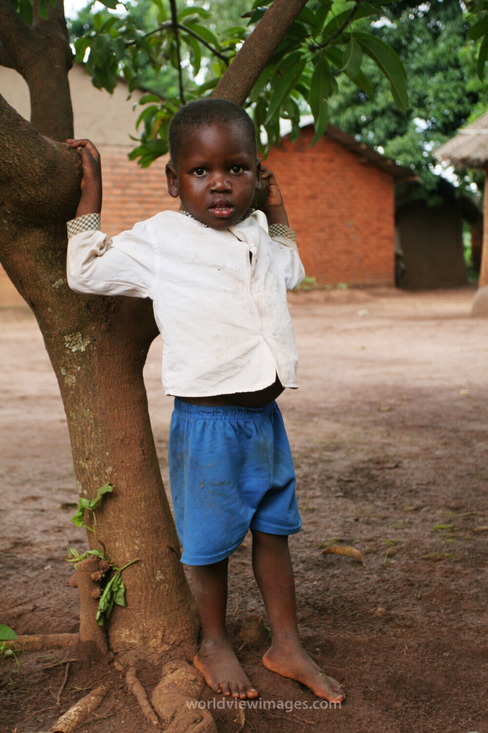Boy in Malawi