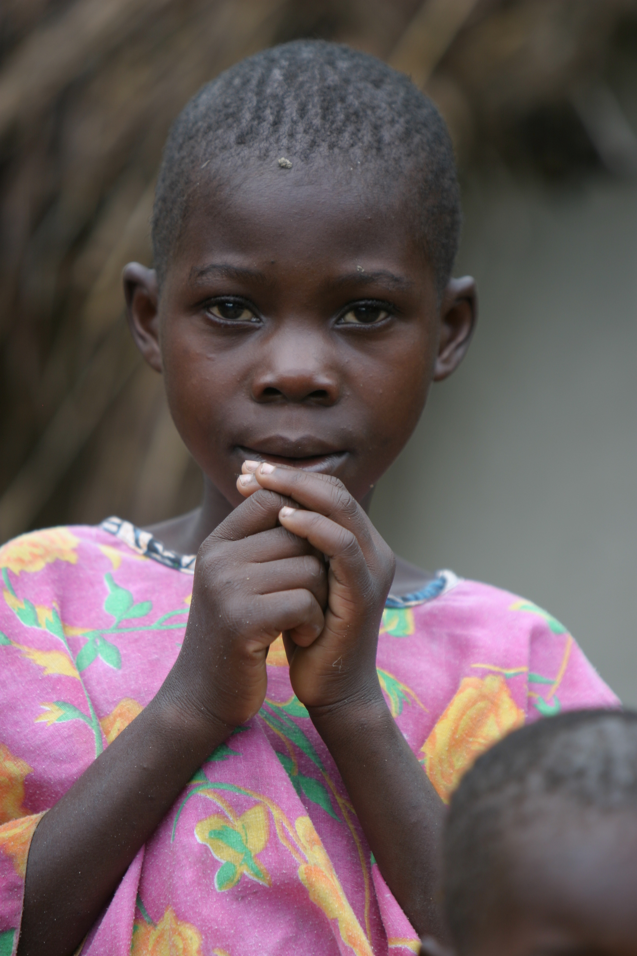 Girl in Malawi Africa