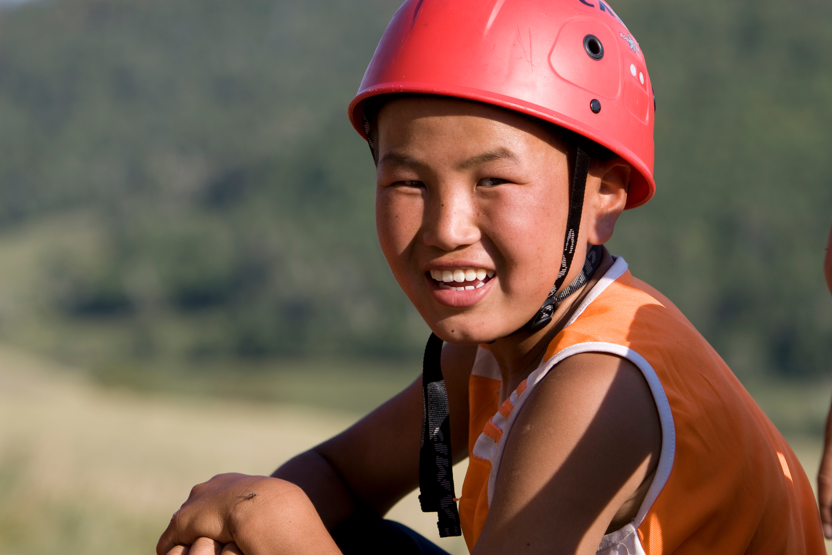 Girl in Mongolia