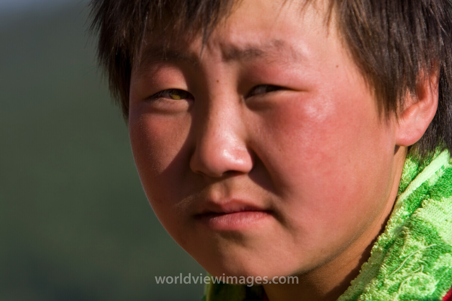 Boy in Mongolia