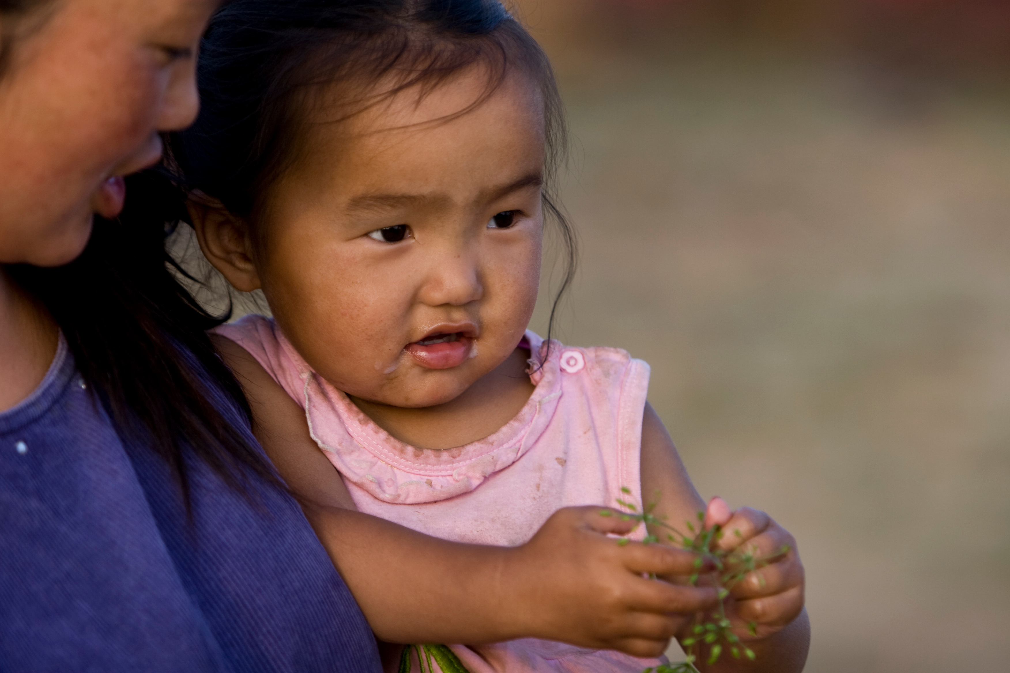 Baby in Mongolia