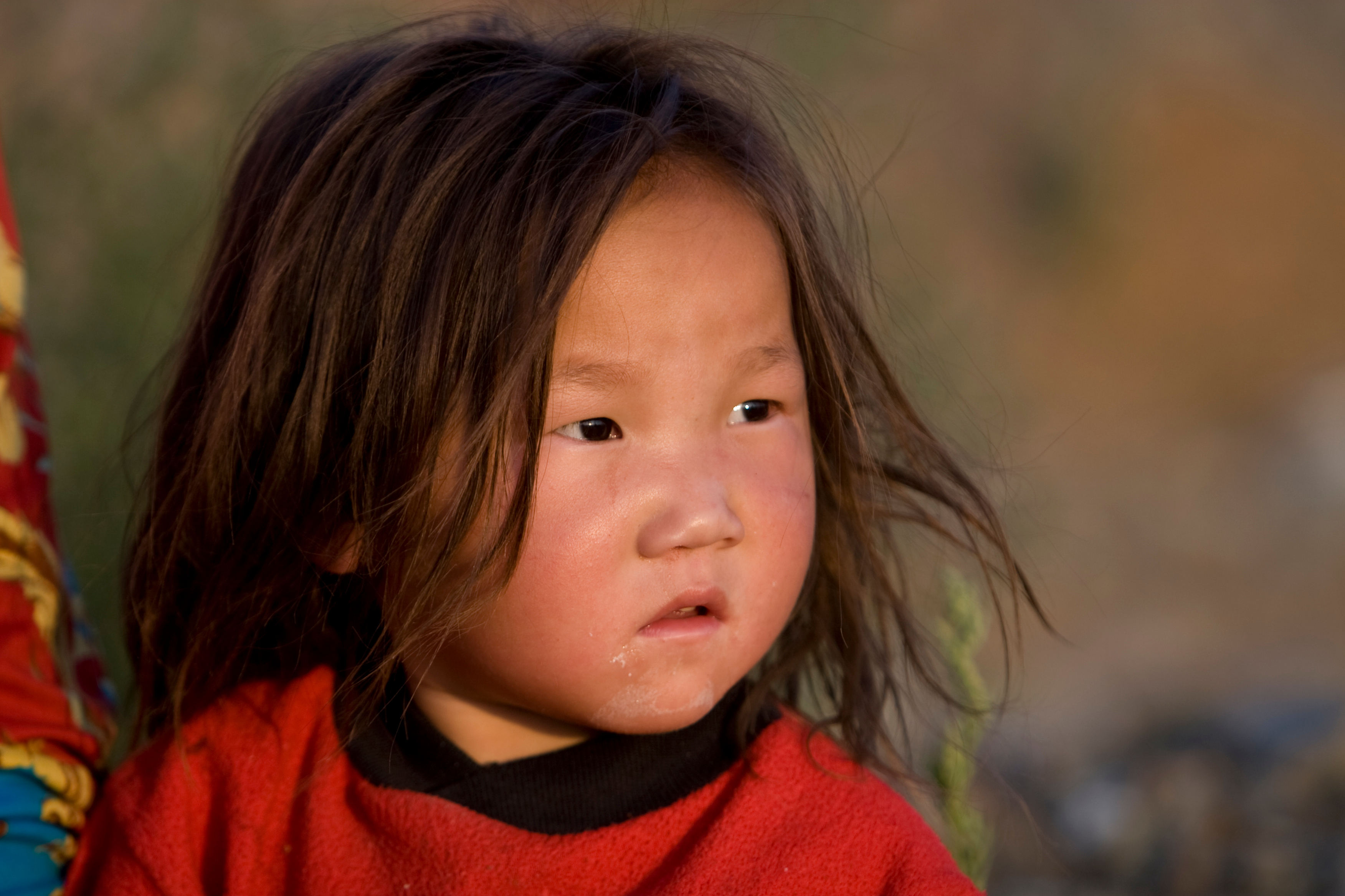 Girl in Mongolia