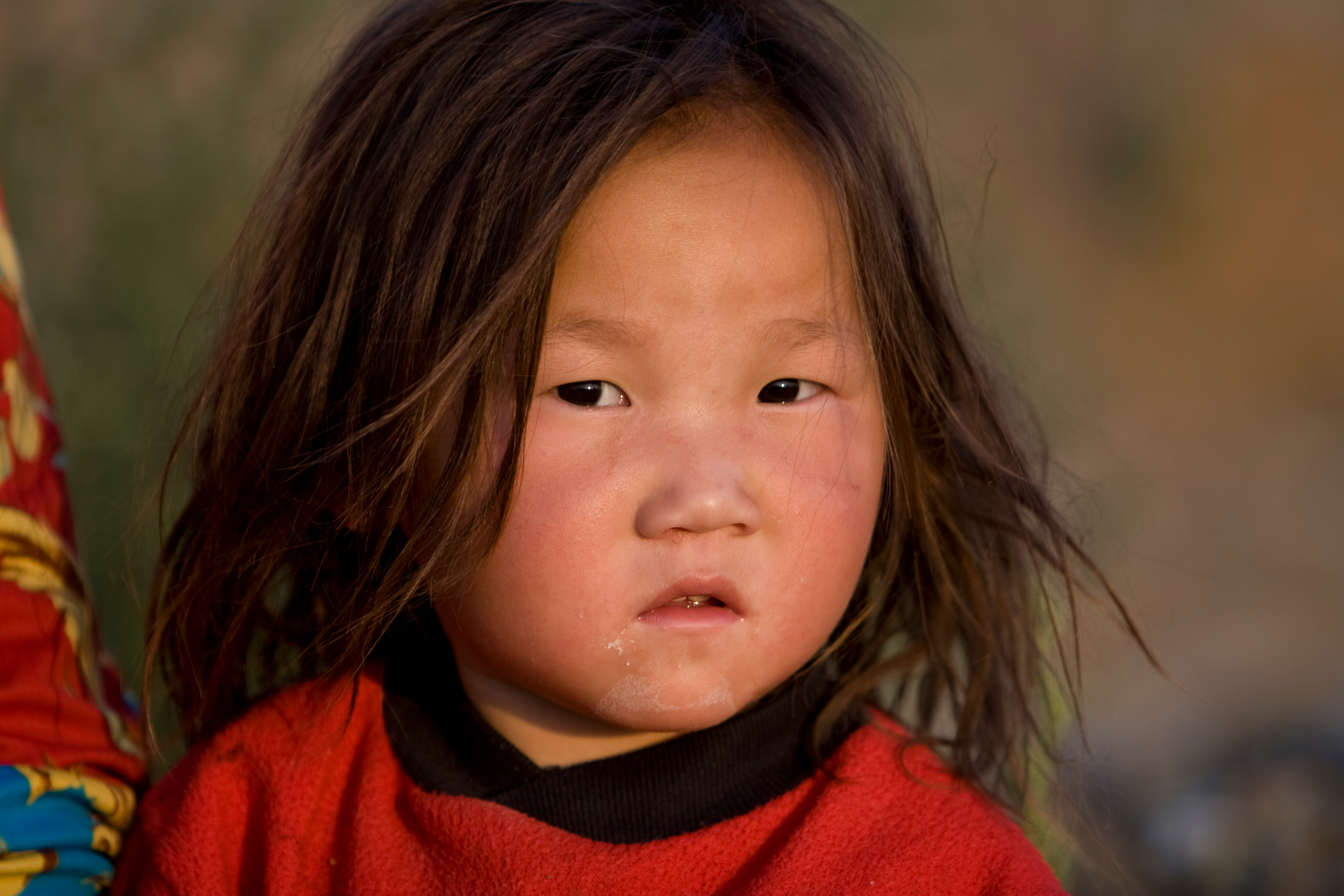 Girl in Mongolia