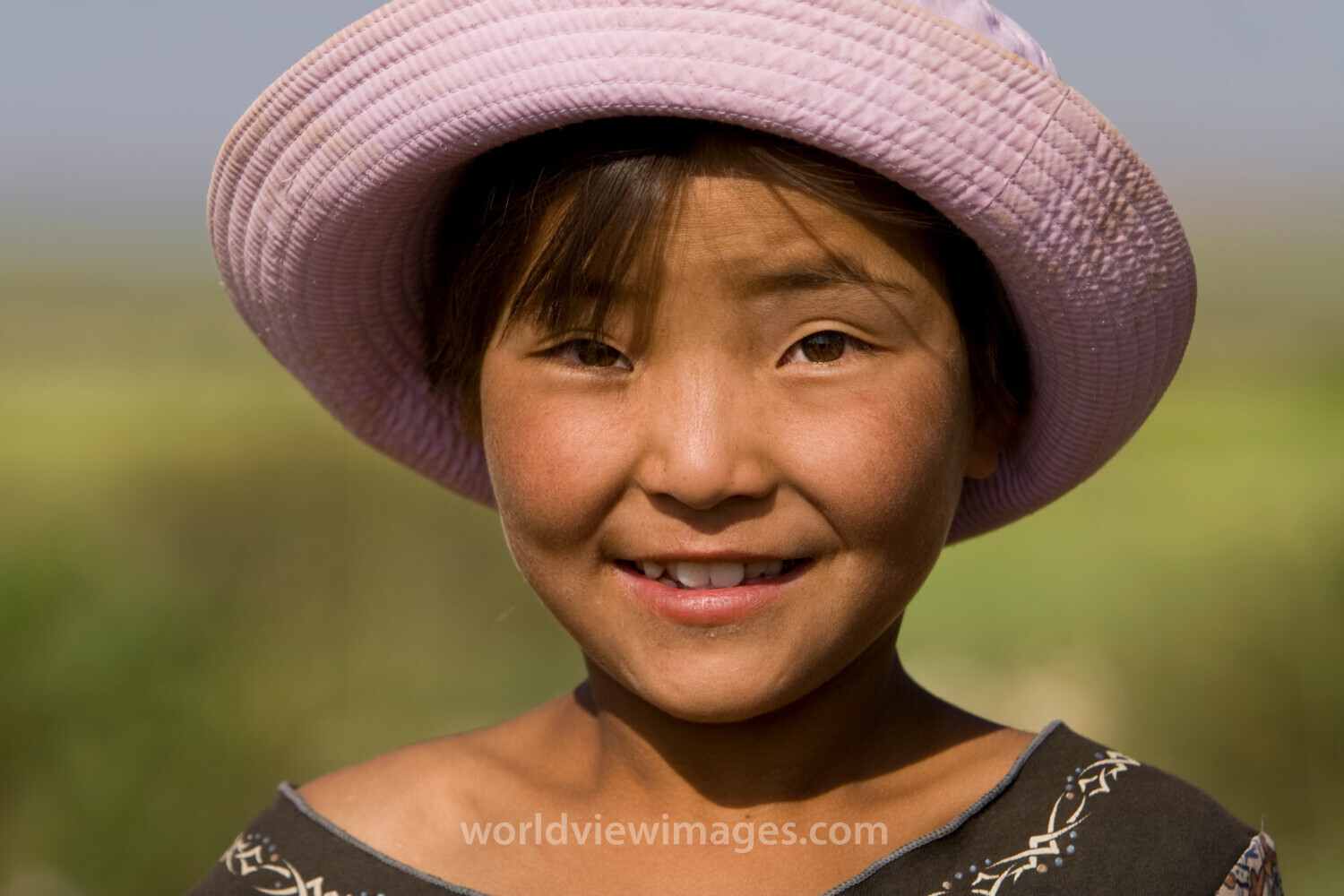 Girl in Mongolia