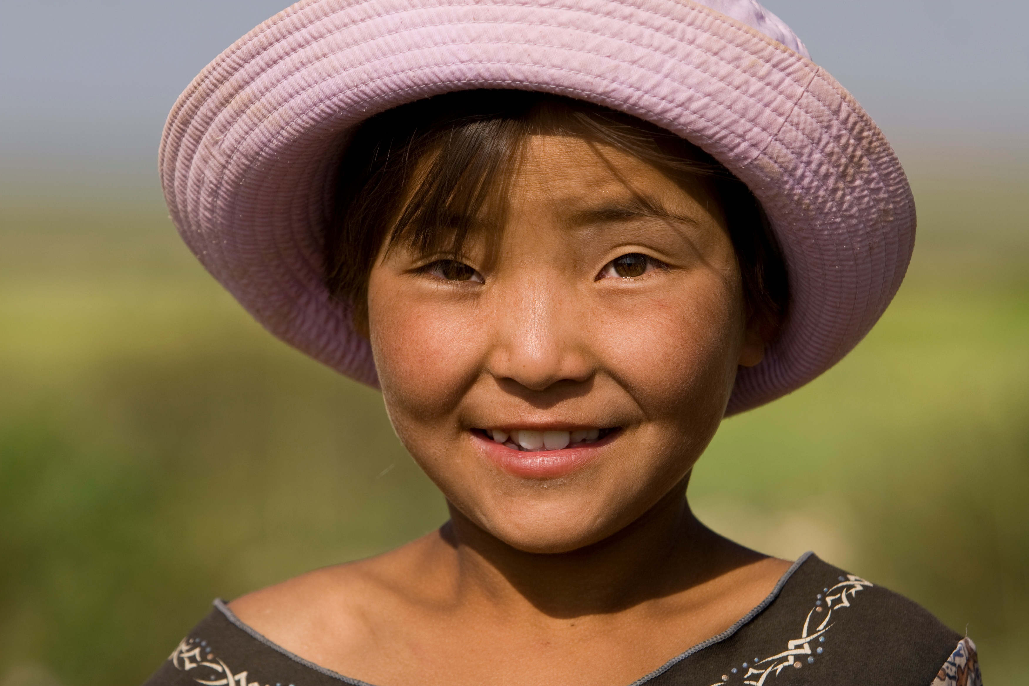 Girl in Mongolia