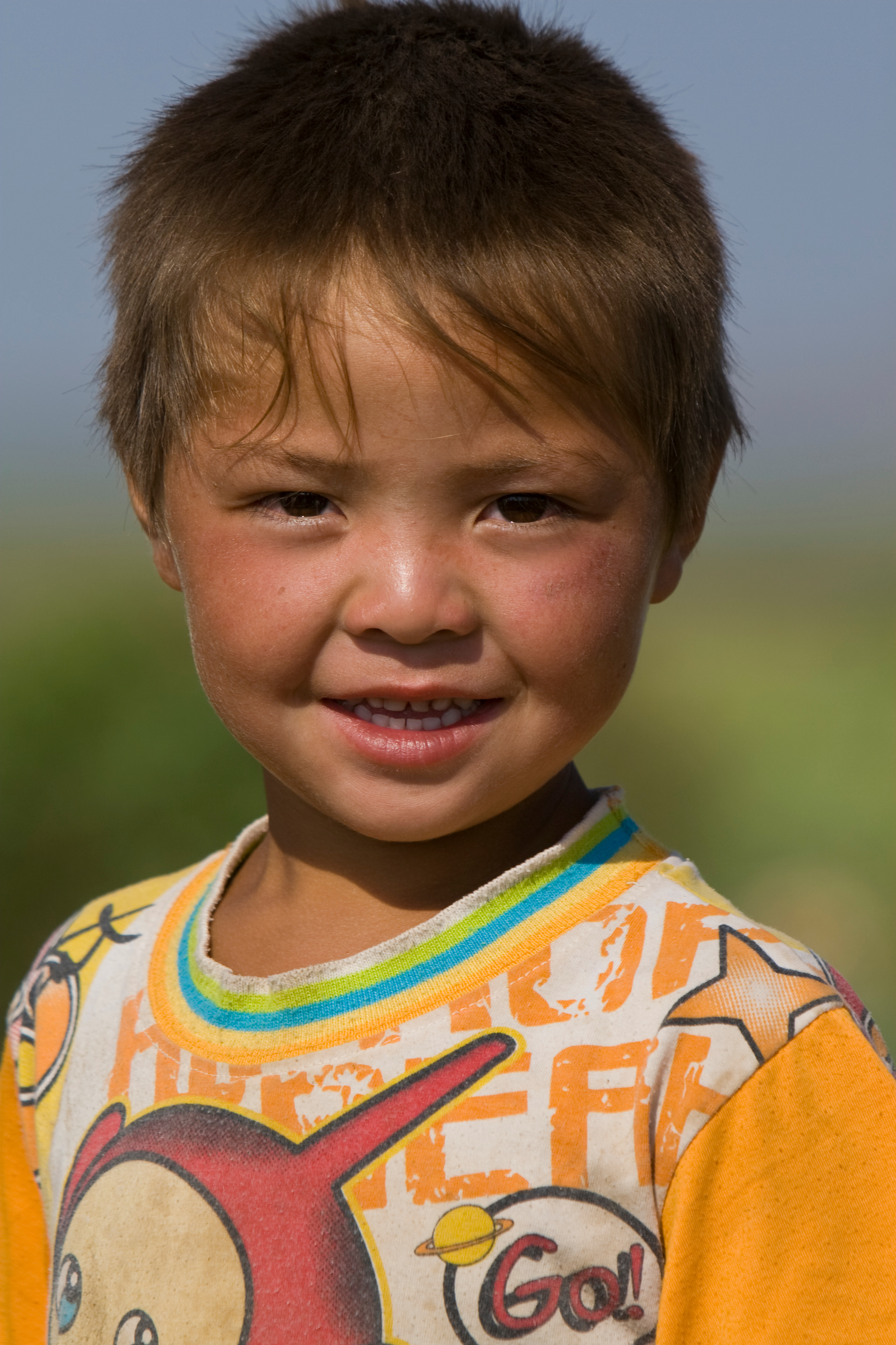 Boy in Mongolia