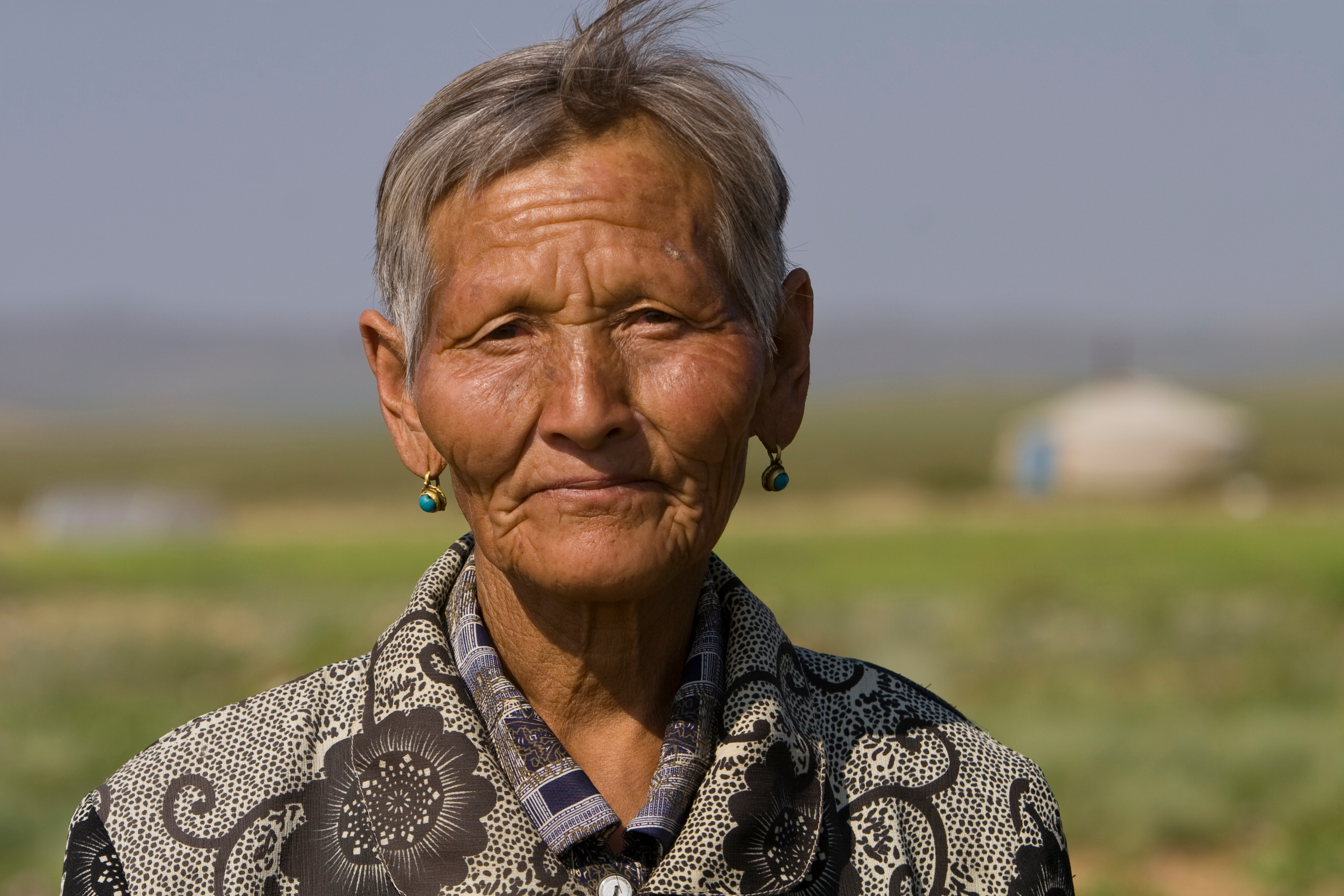 Woman in Mongolia