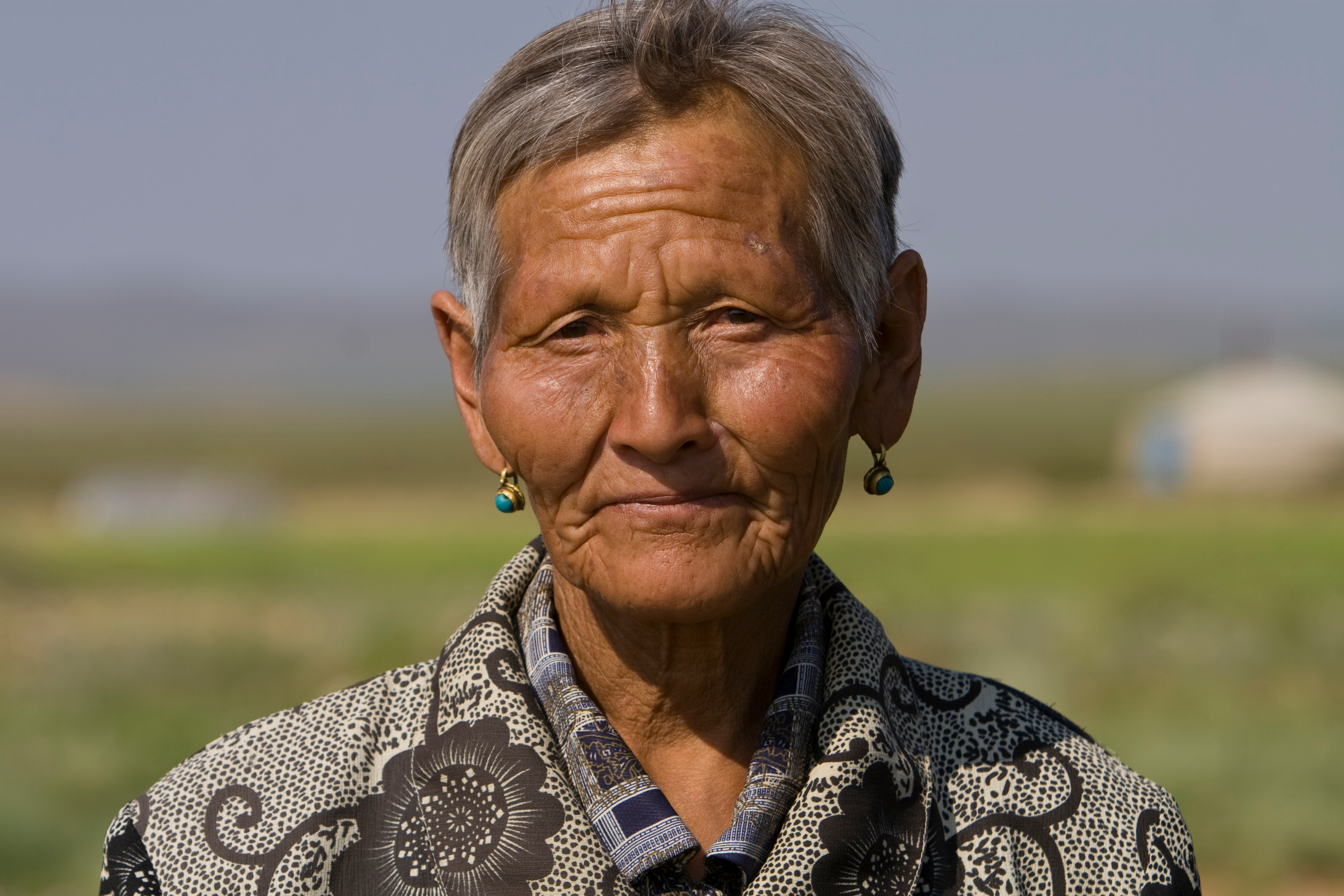 Woman in Mongolia