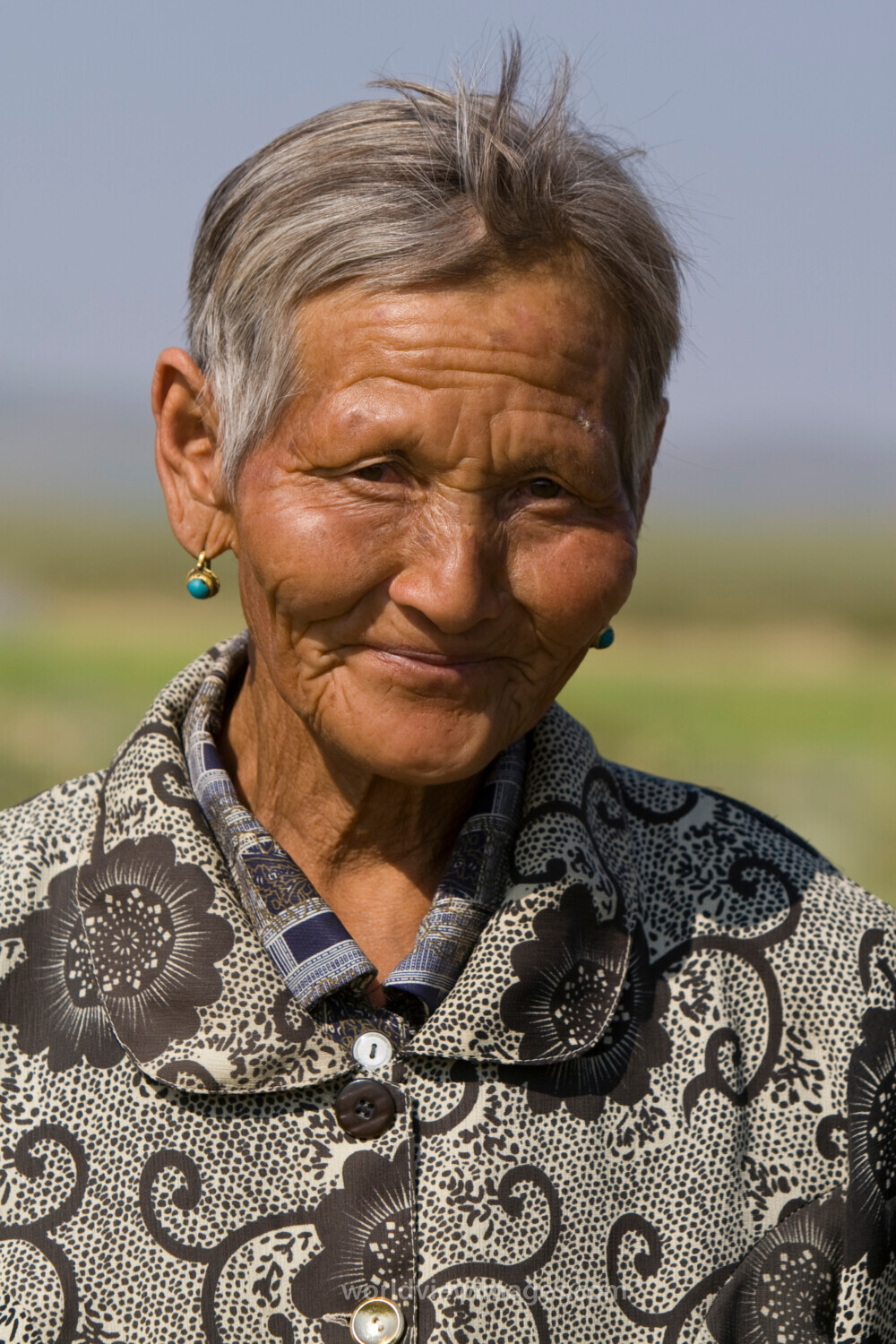 Woman in Mongolia