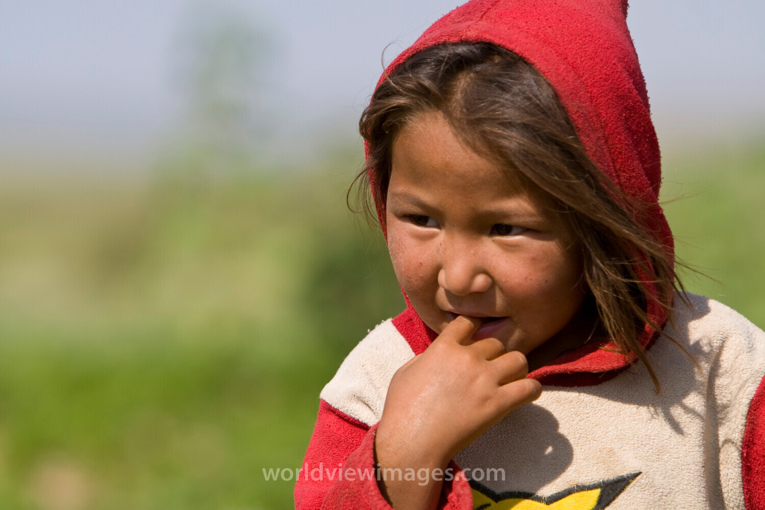 Girl in Mongolia