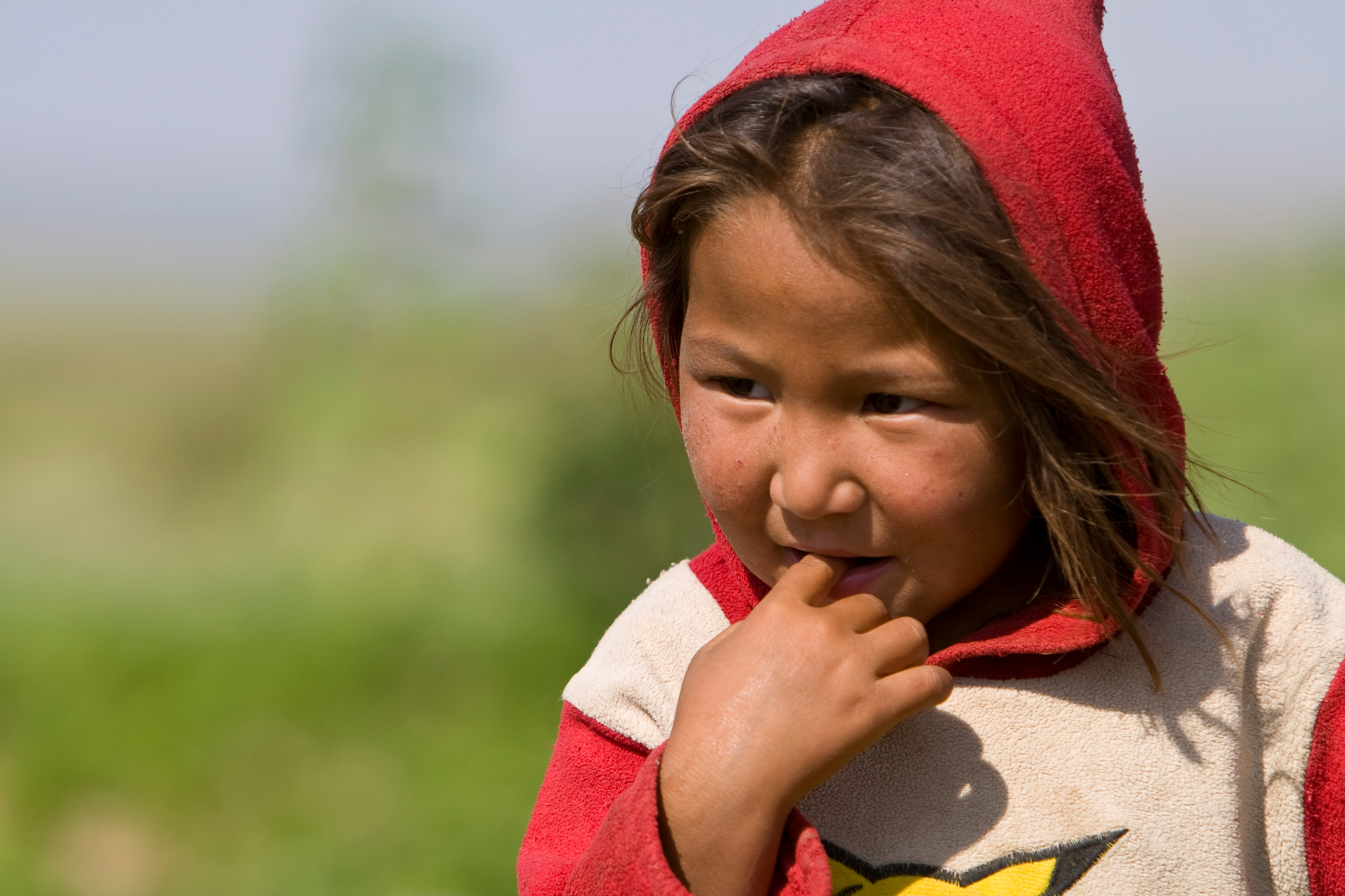 Girl in Mongolia