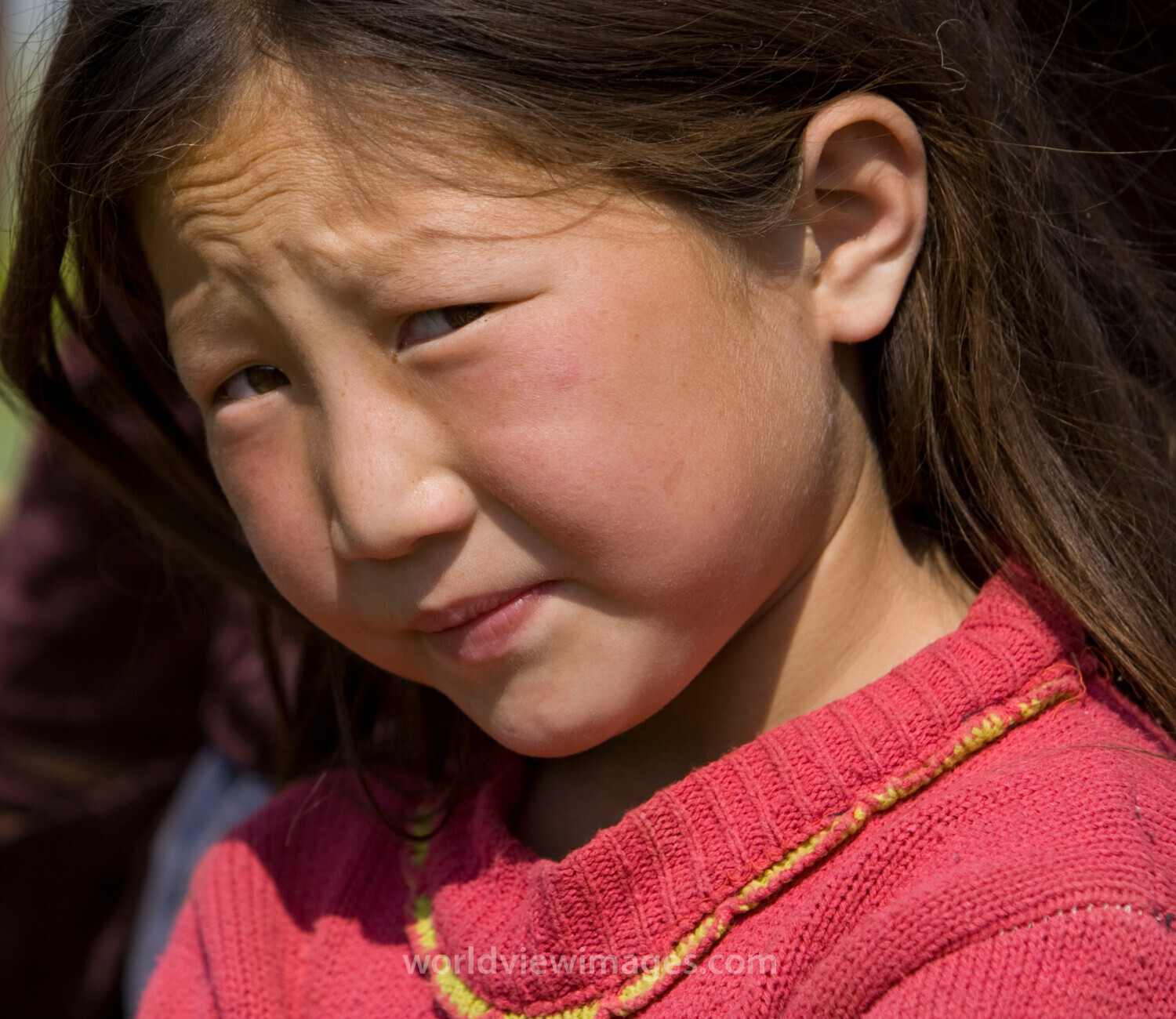 Girl in Mongolia