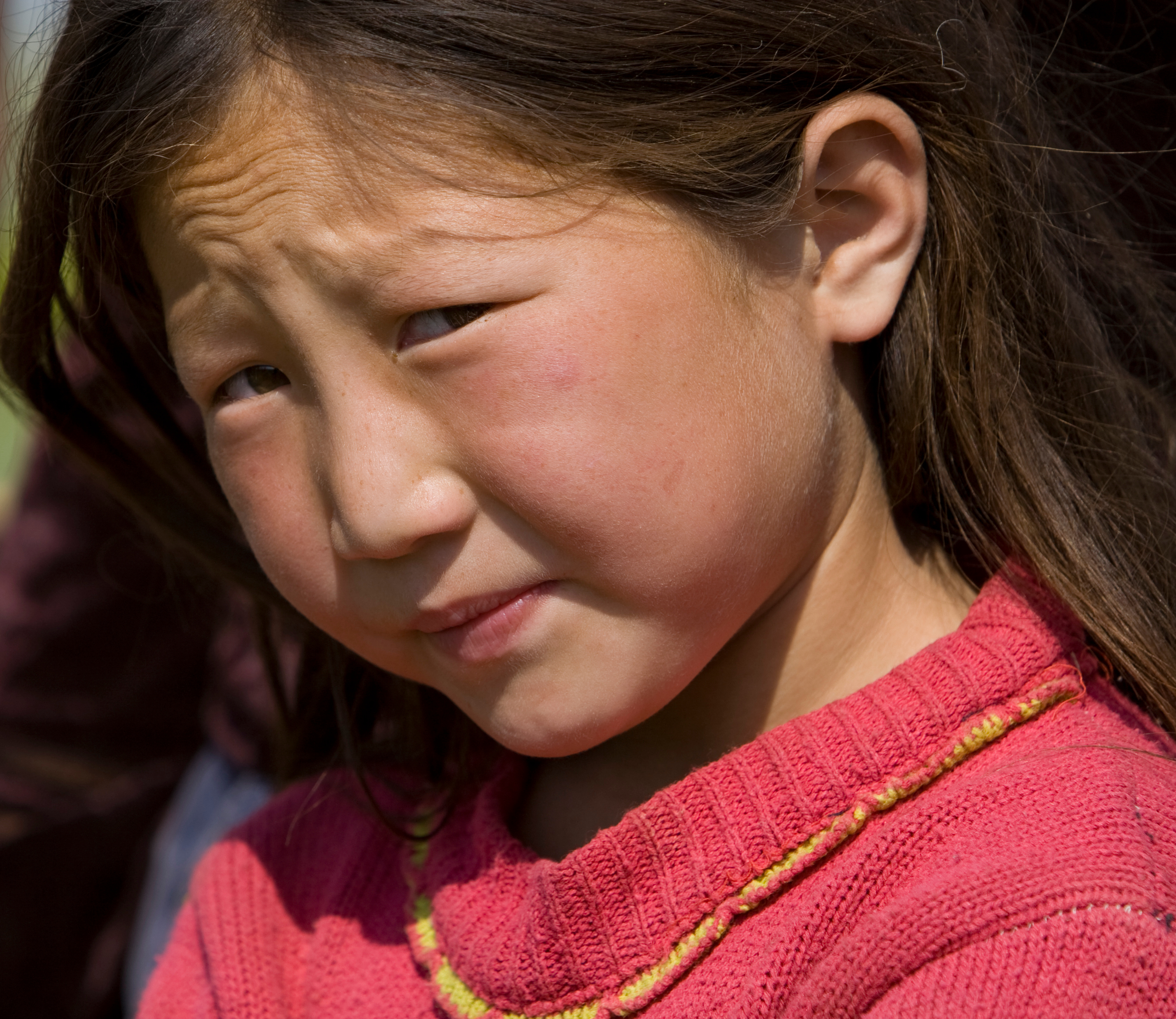 Girl in Mongolia