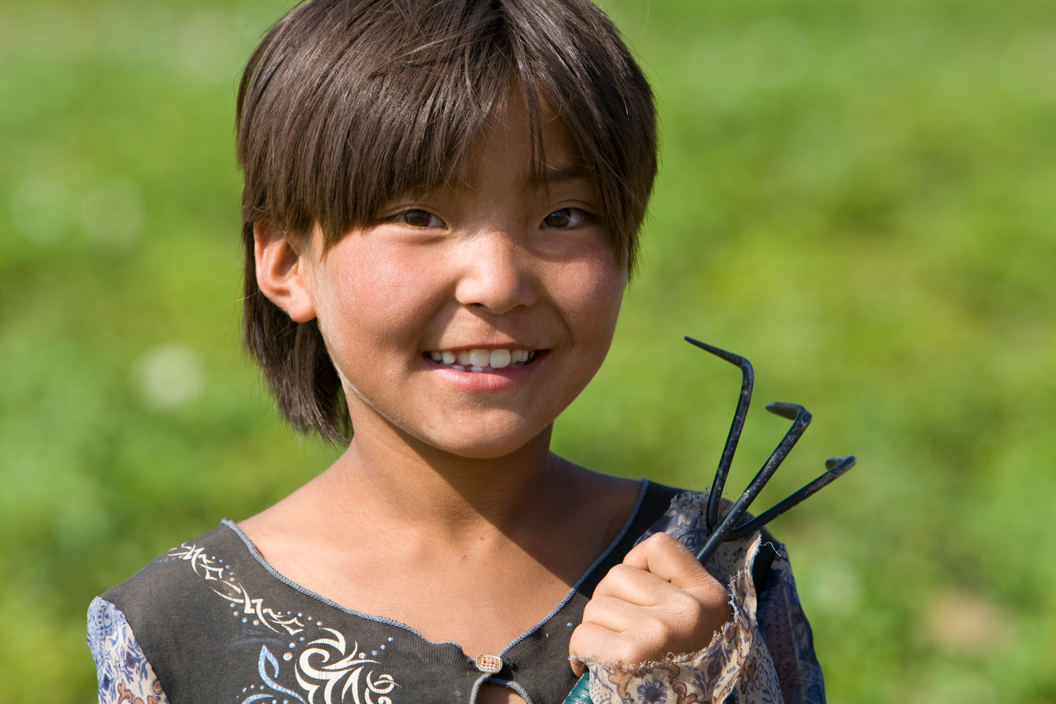 Girl in Mongolia