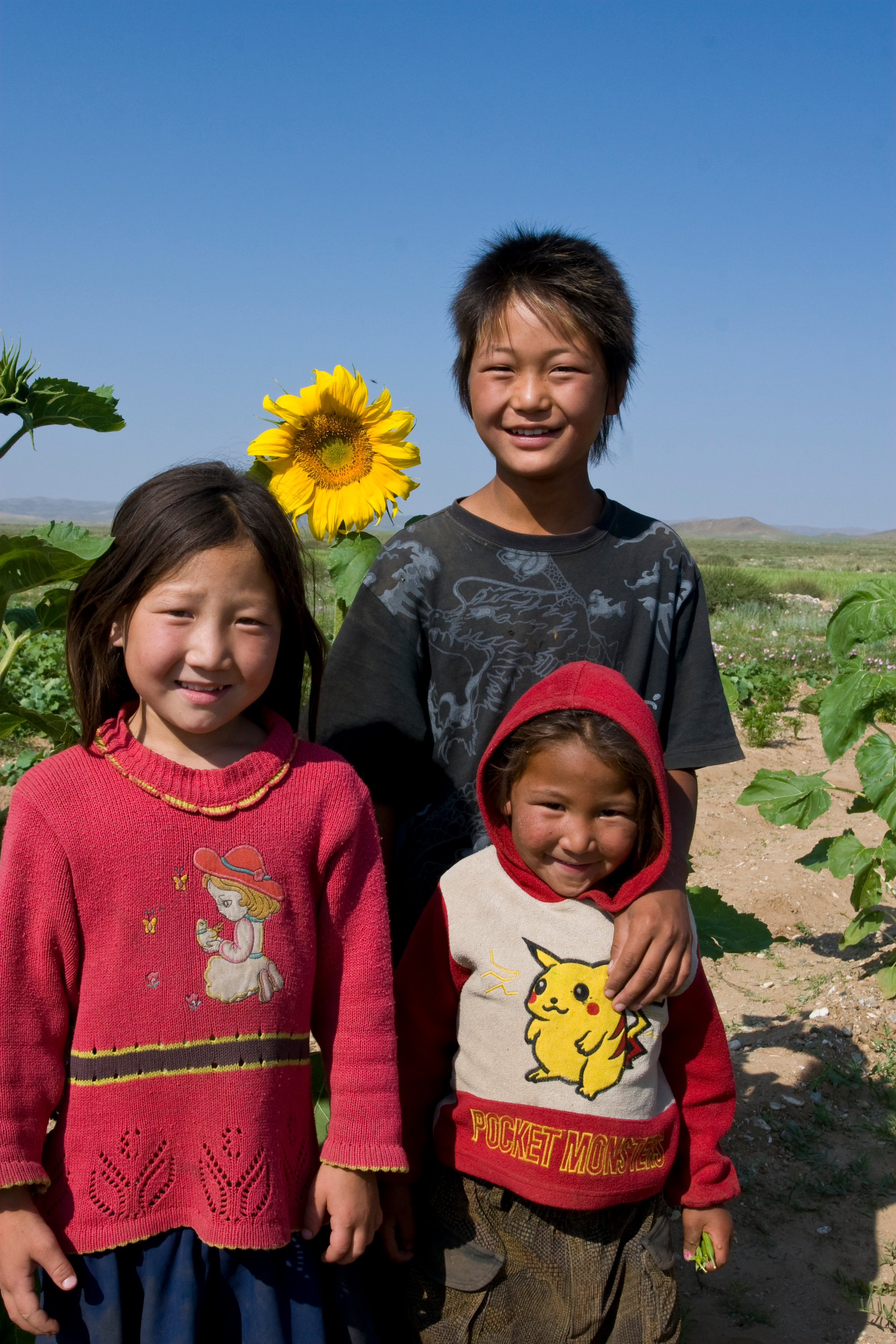 Children in Mongolia