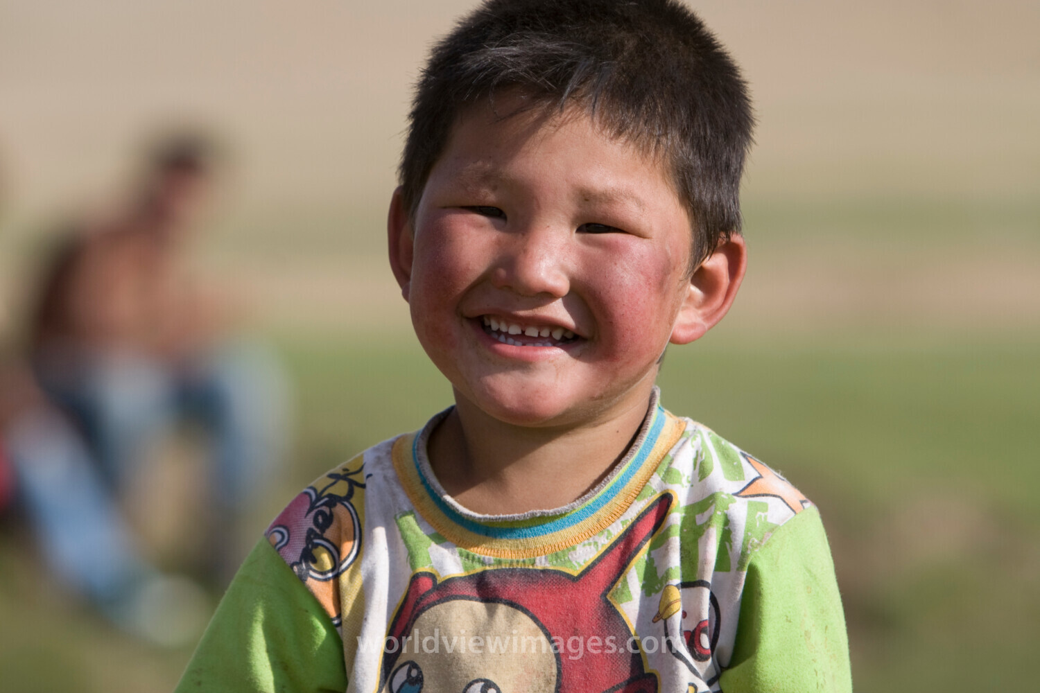 Boy in Mongolia