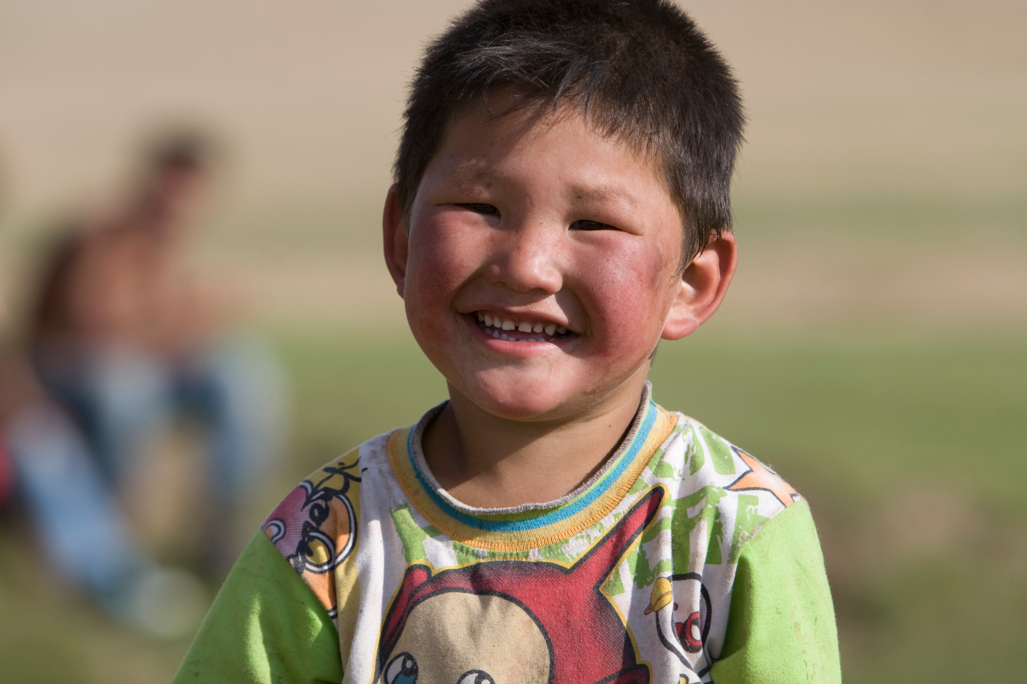 Boy in Mongolia