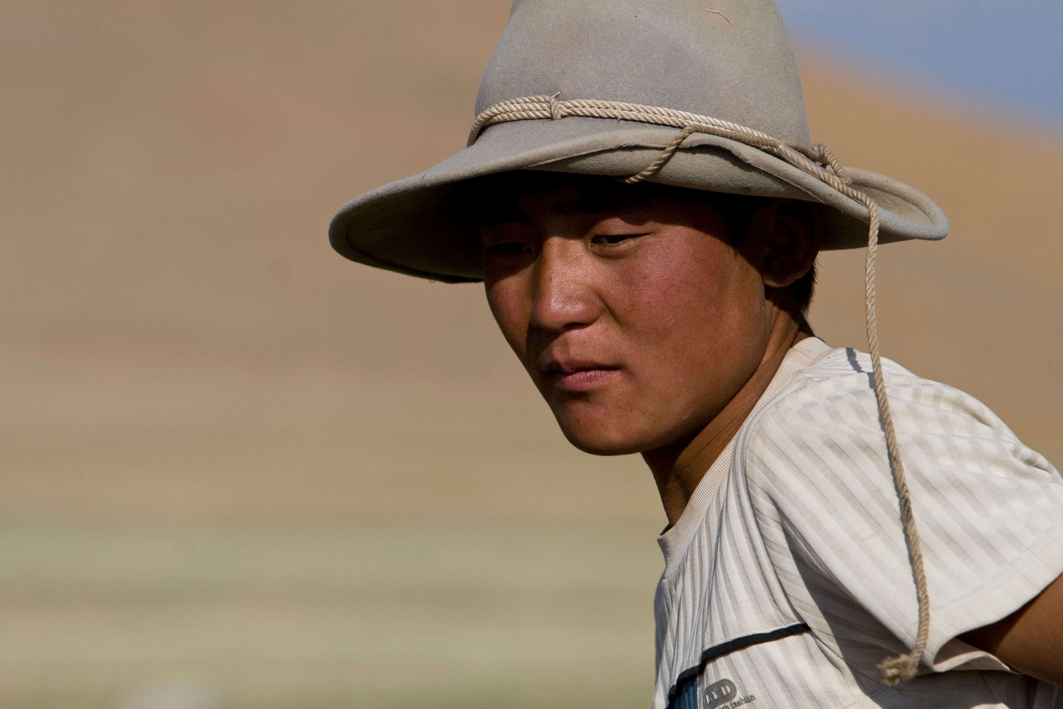 Boy in Mongolia