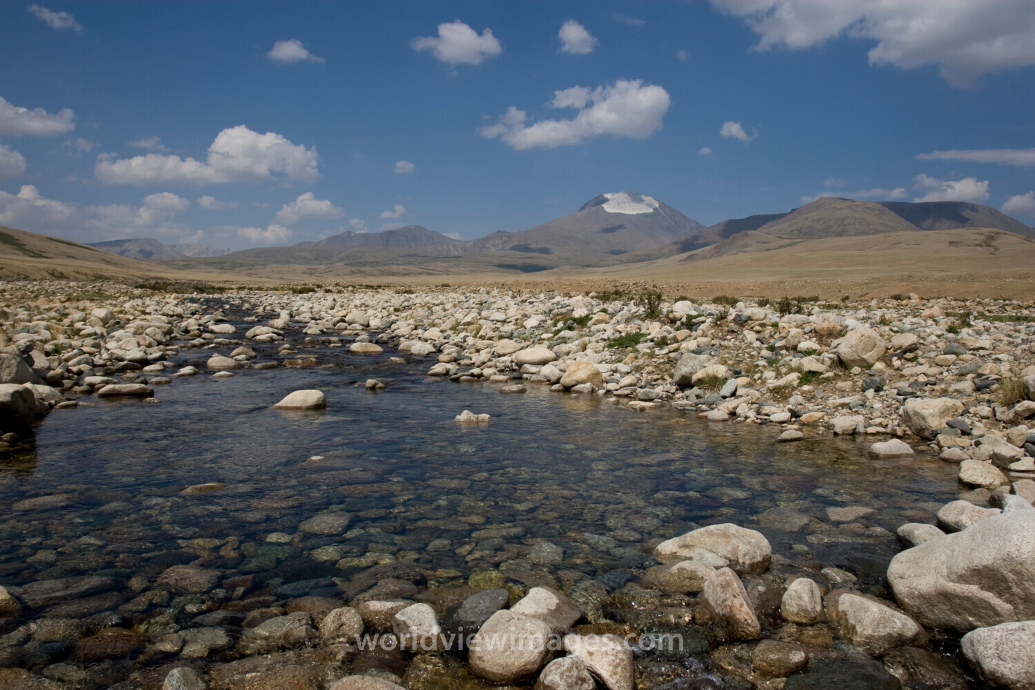 Mountain Stream in Mongolia