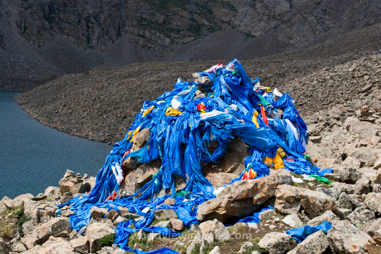 Mongolian Cerimonial Cairn