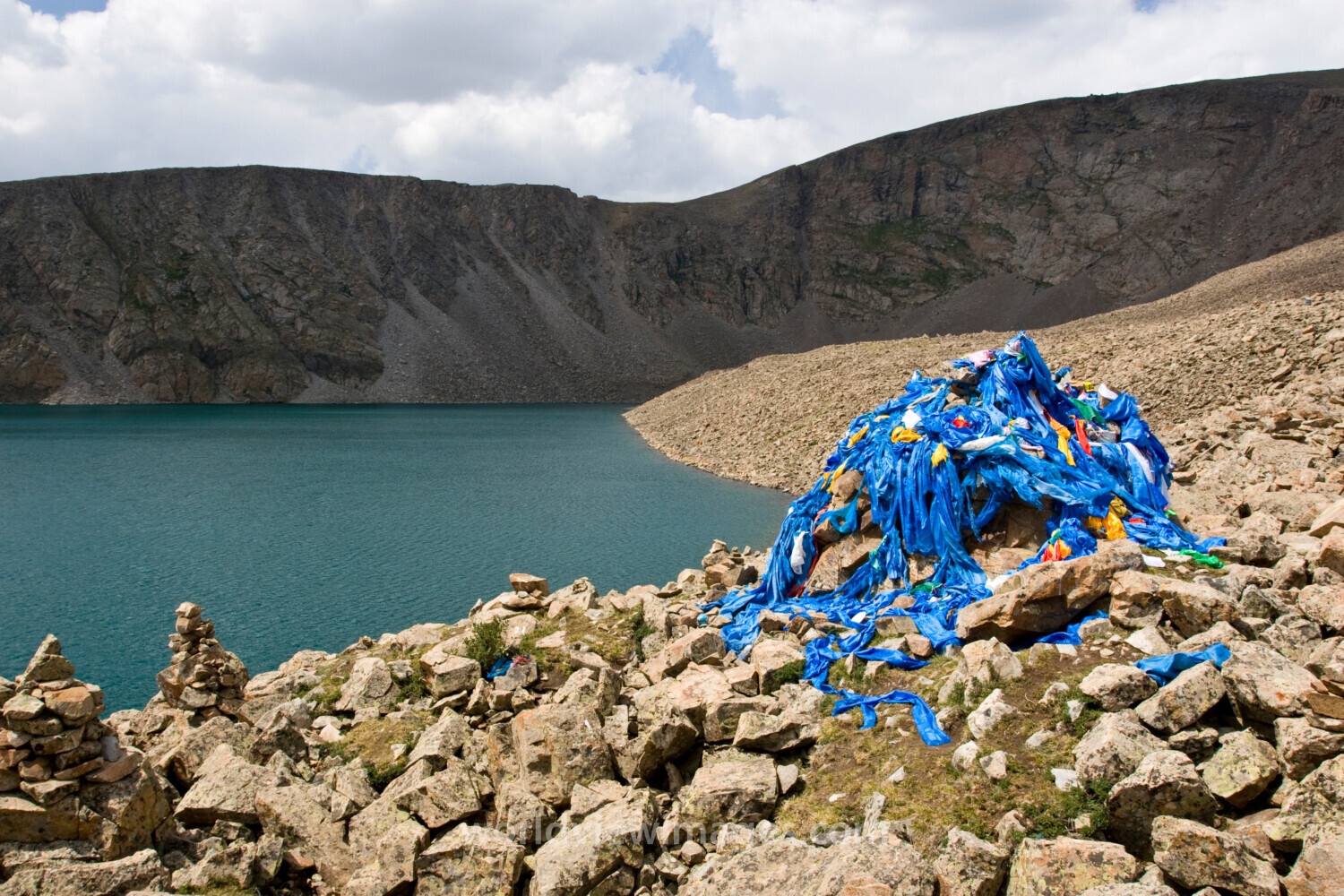 Mongolian Cerimonial Cairn