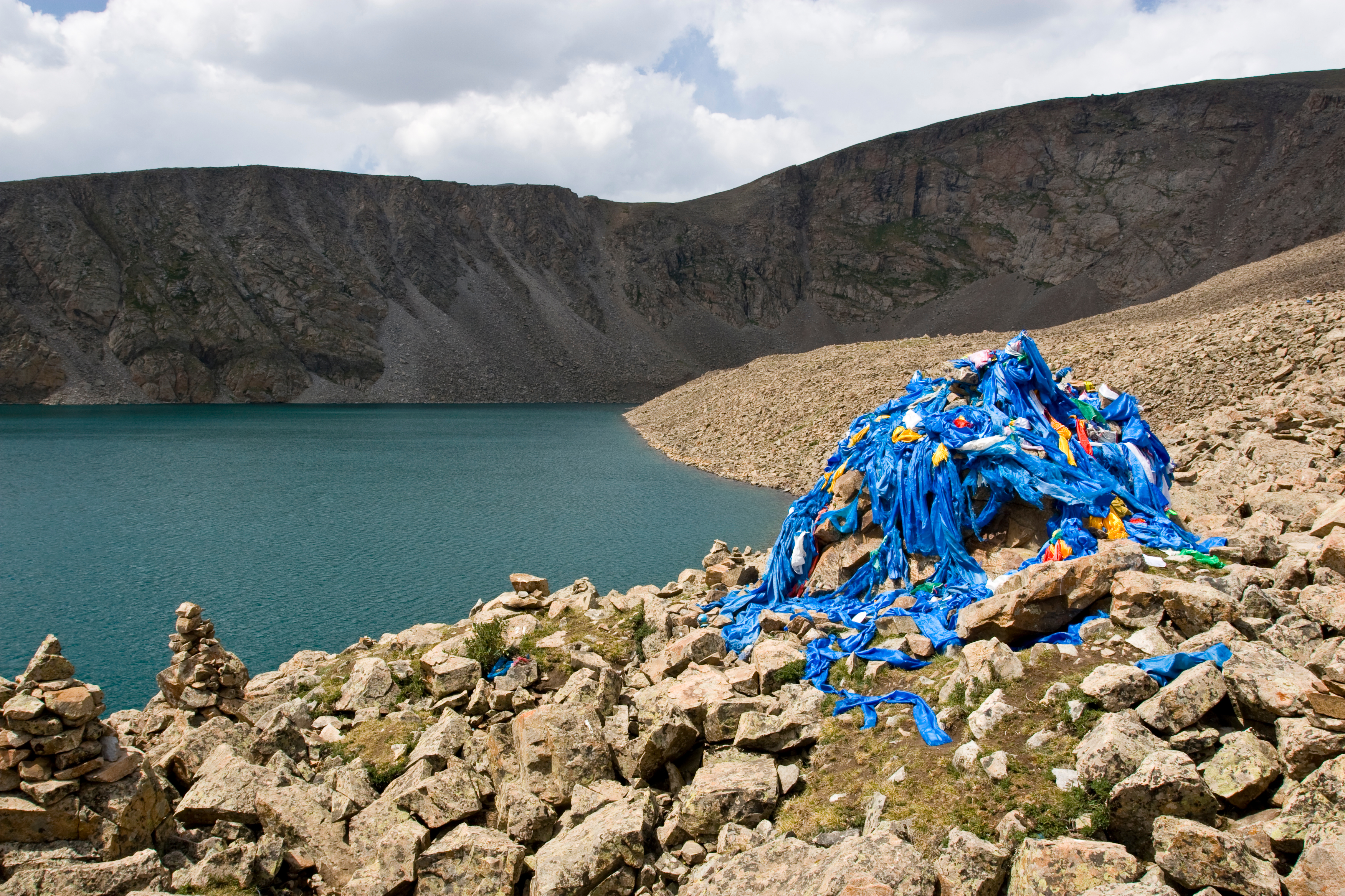 Mongolian Cerimonial Cairn