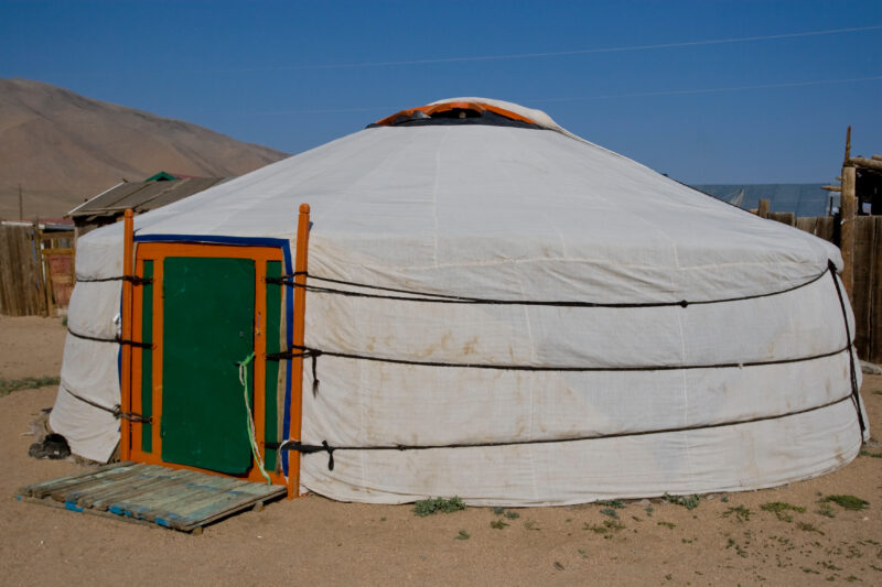 Ger in Mongolia — Mongolia, Steps, steppes, gers, yert