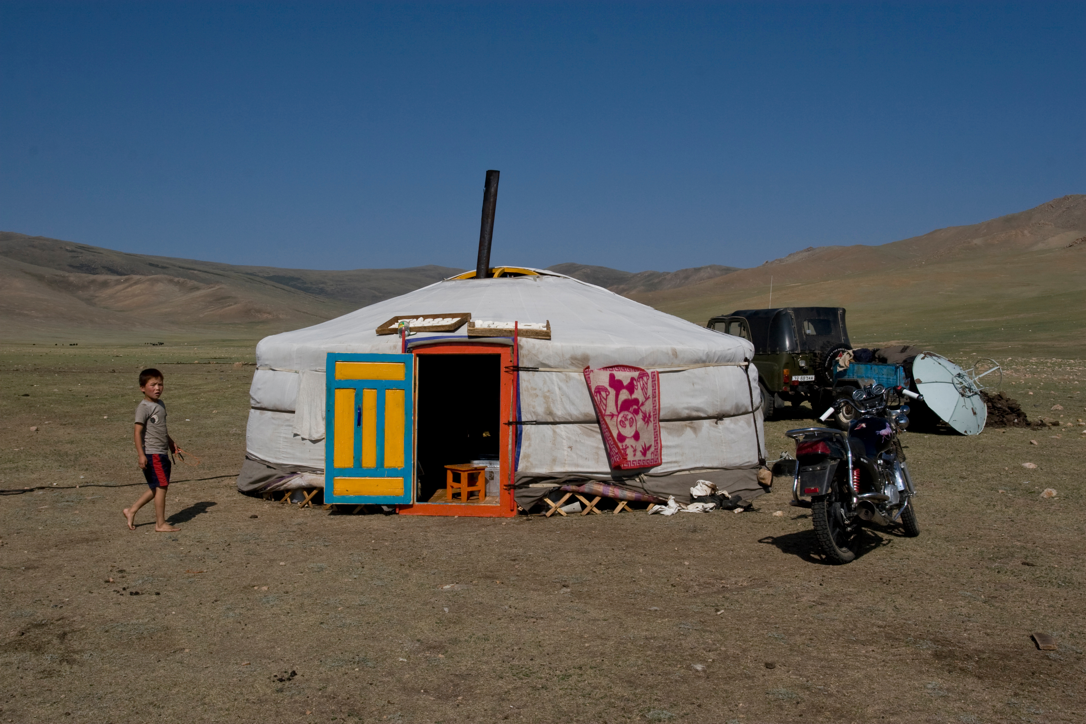 Ger in Mongolia