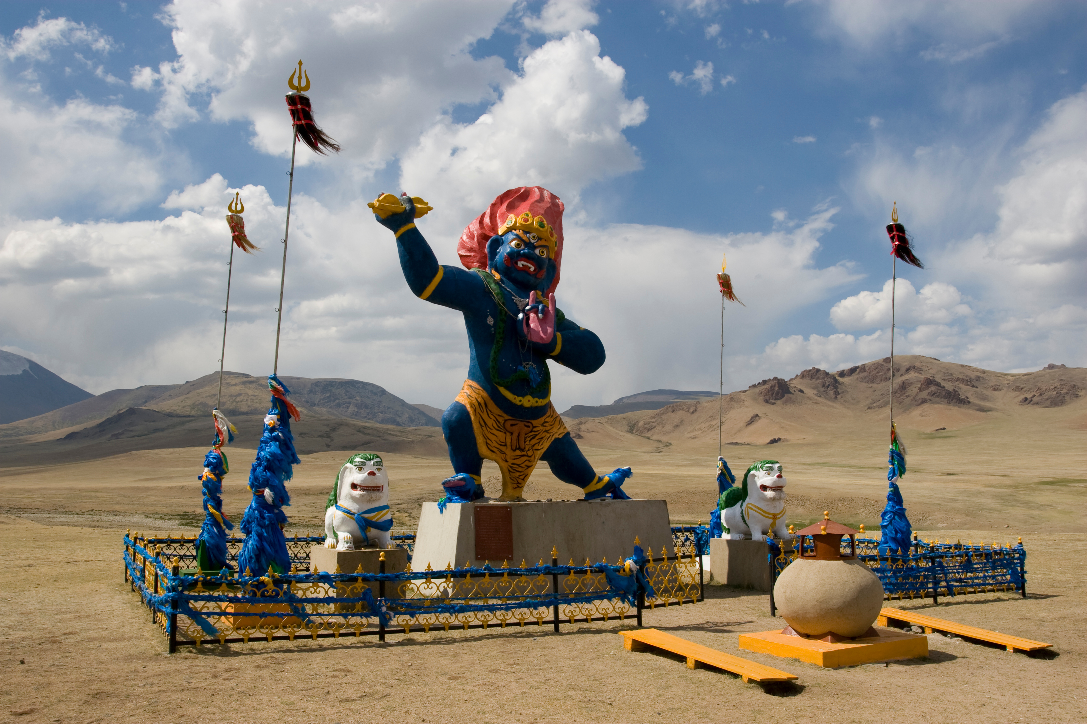 Sculpture in Mongolia