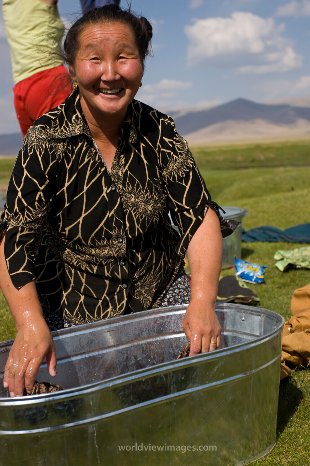 Doing the Laundry in Mongolia