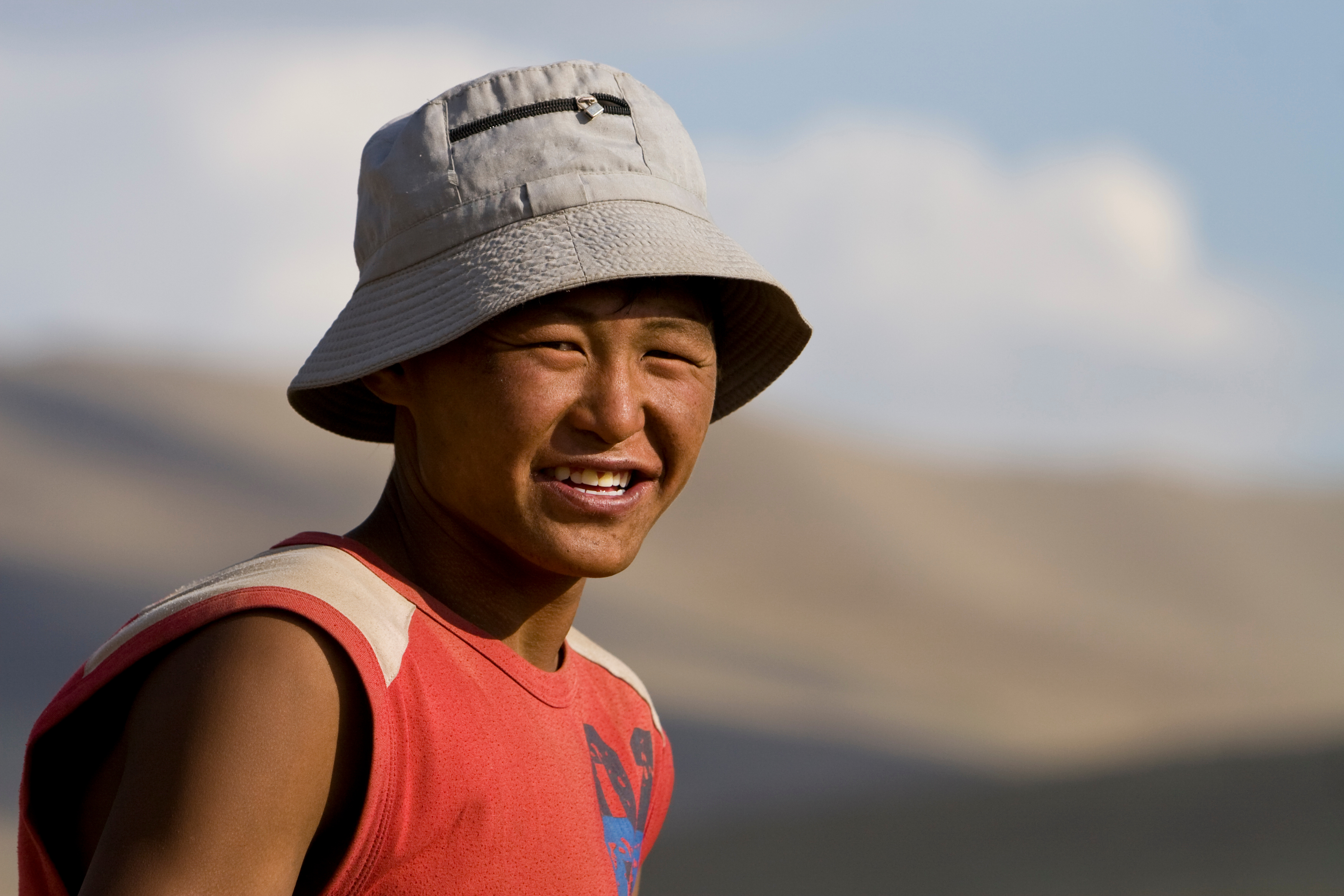 Boy in Mongolia