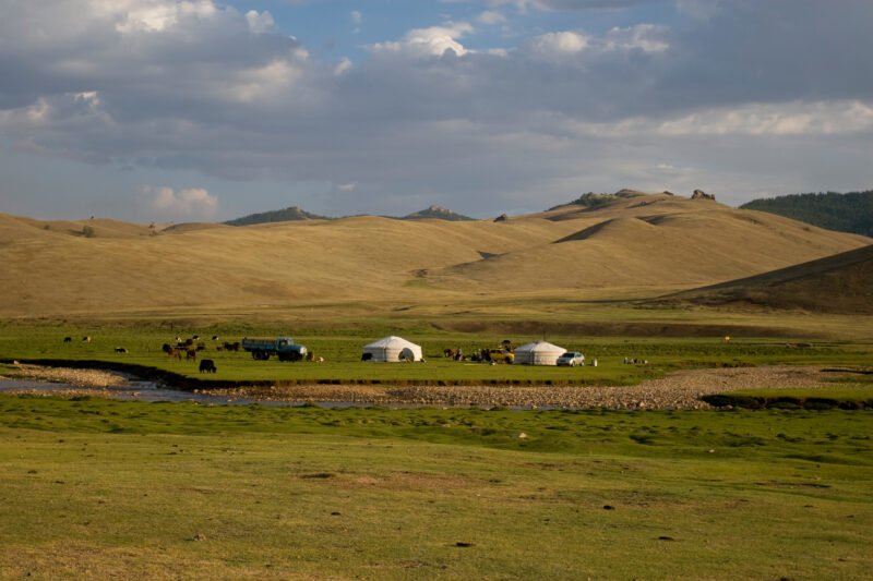 Steppes of Mongolia — Mongolia, Steps, steppes, pasture, hills