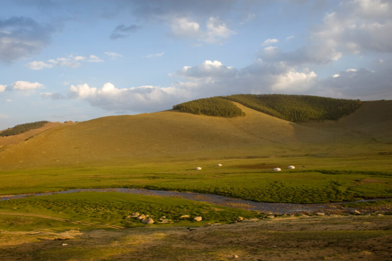 Steppes of Mongolia — Mongolia, Steps, steppes, pasture, hills