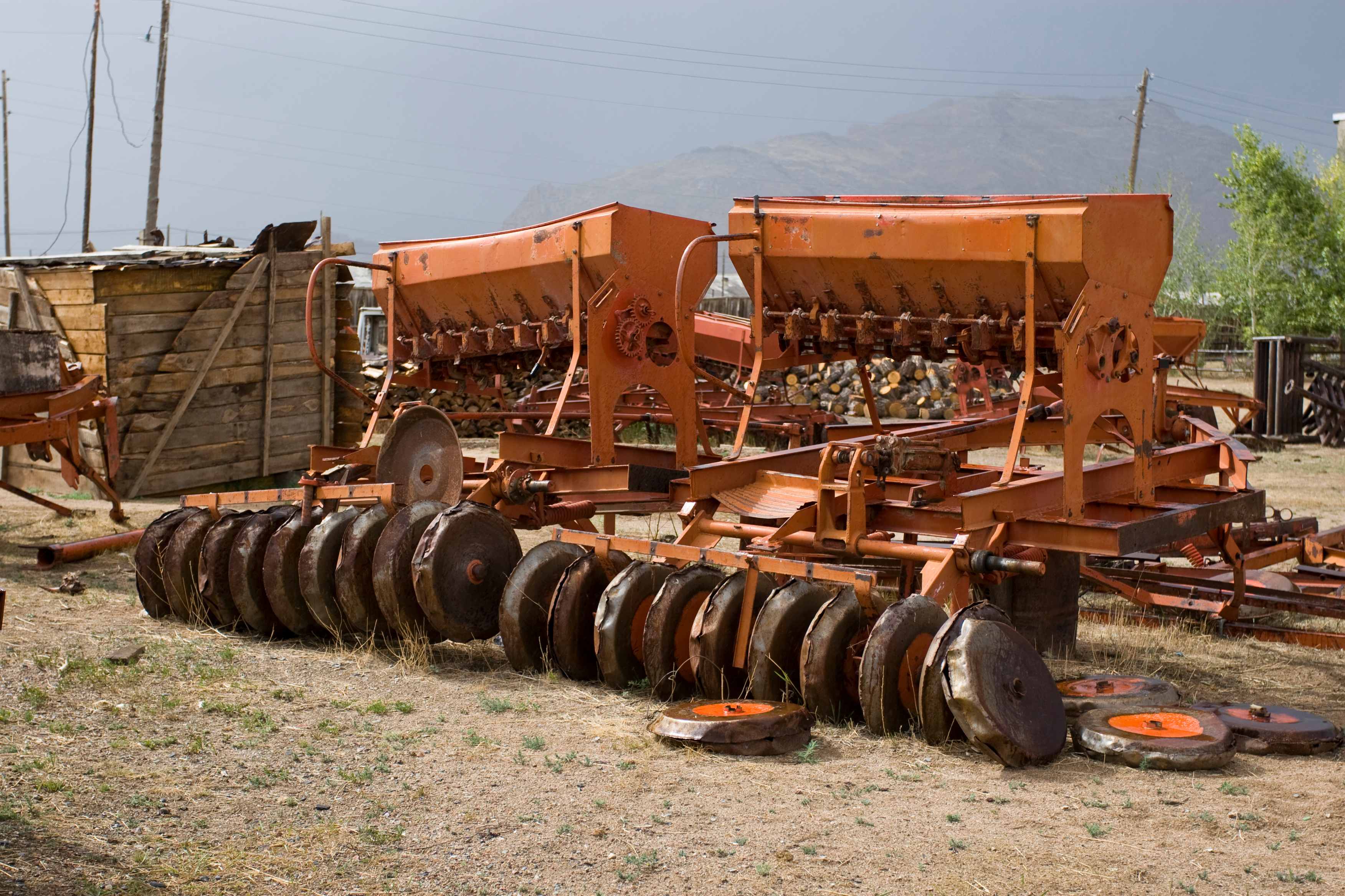 Rusting Farm Machinery