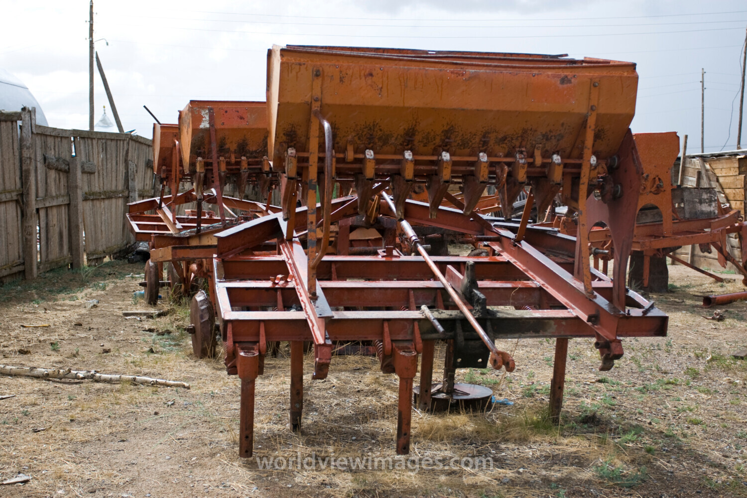 Rusting Farm Machinery