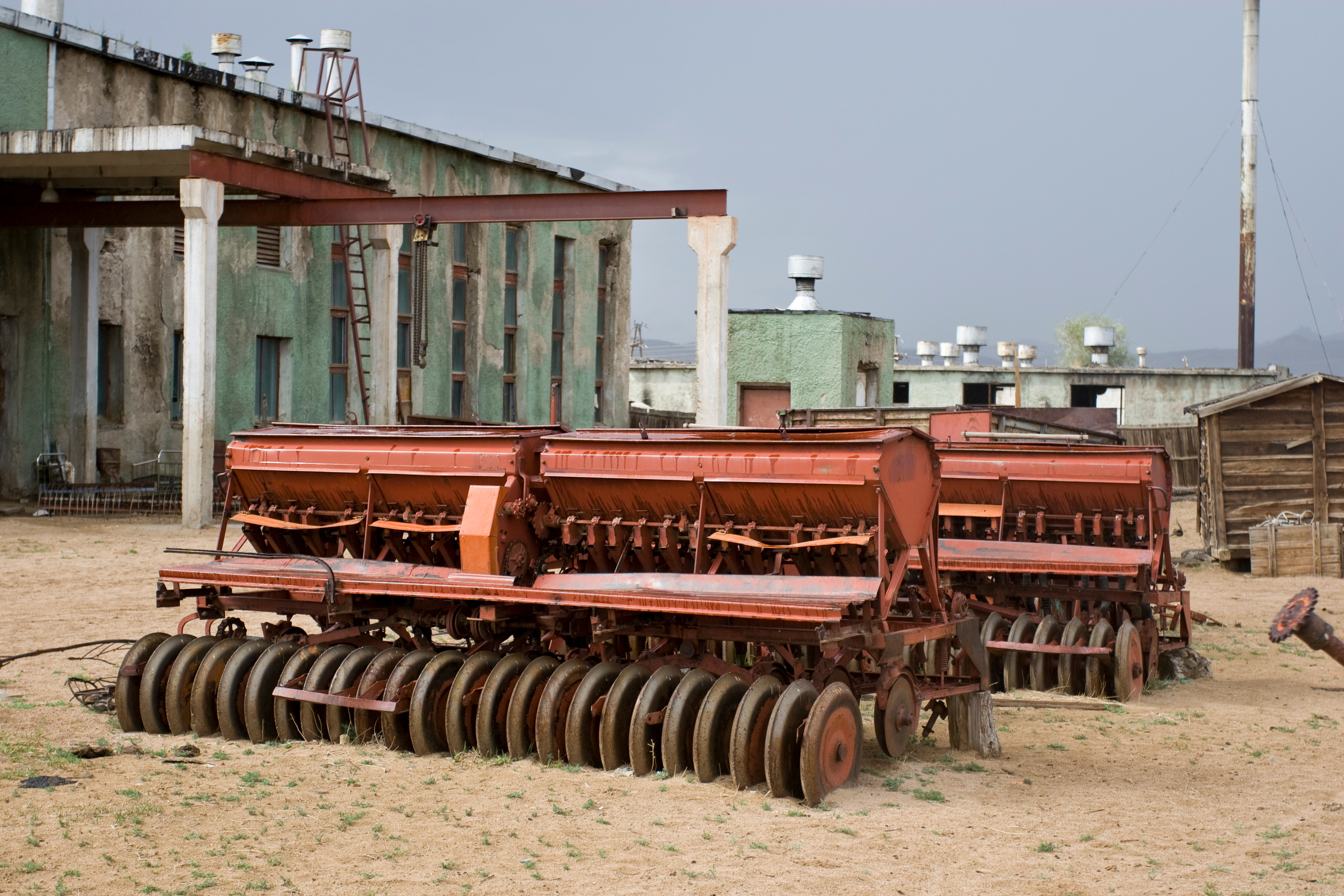 Rusting Farm Machinery