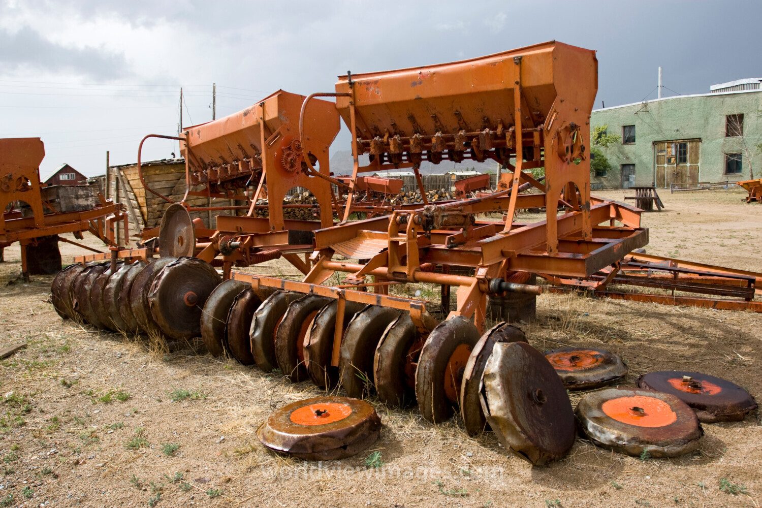 Rusting Farm Machinery