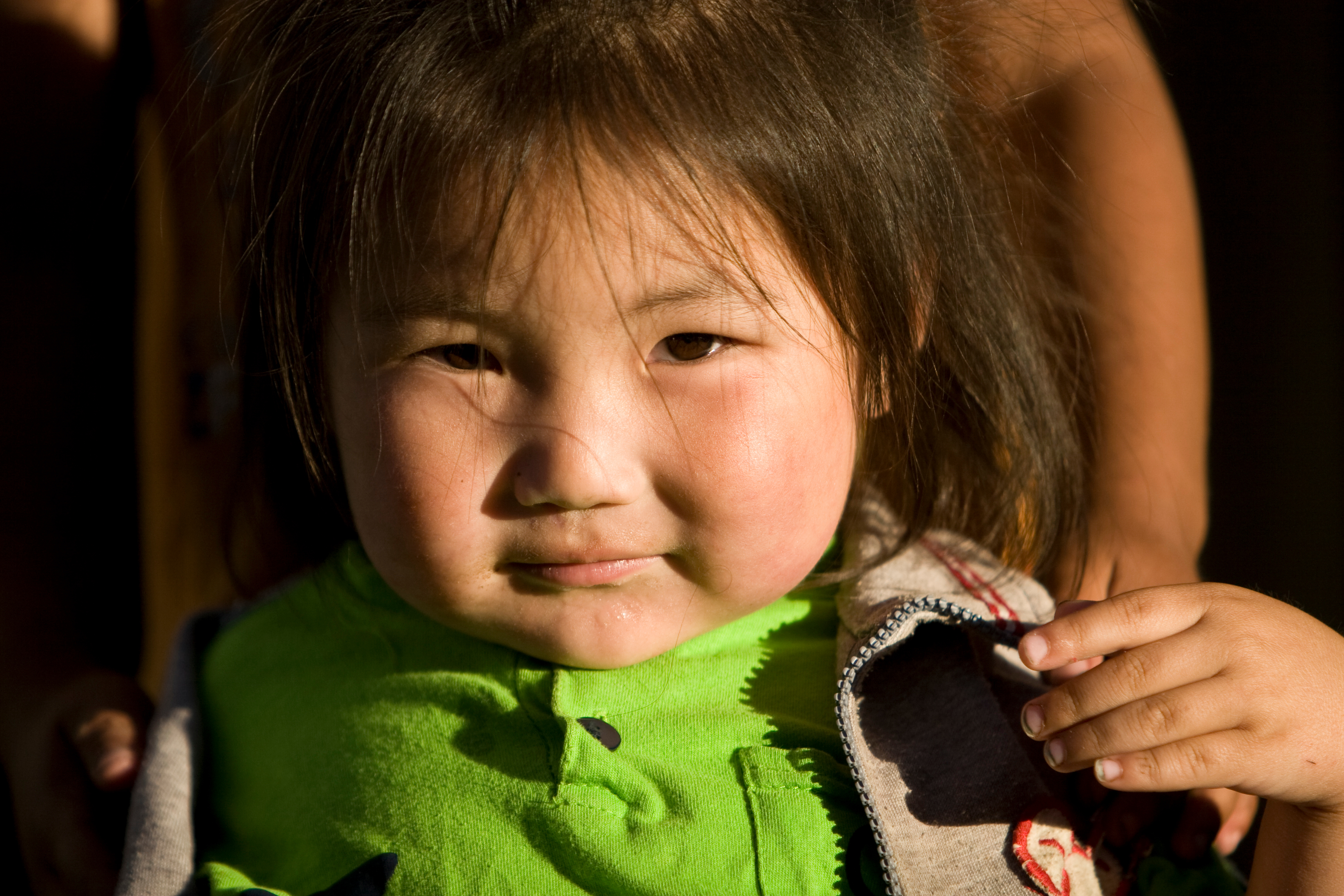 Baby in Mongolia