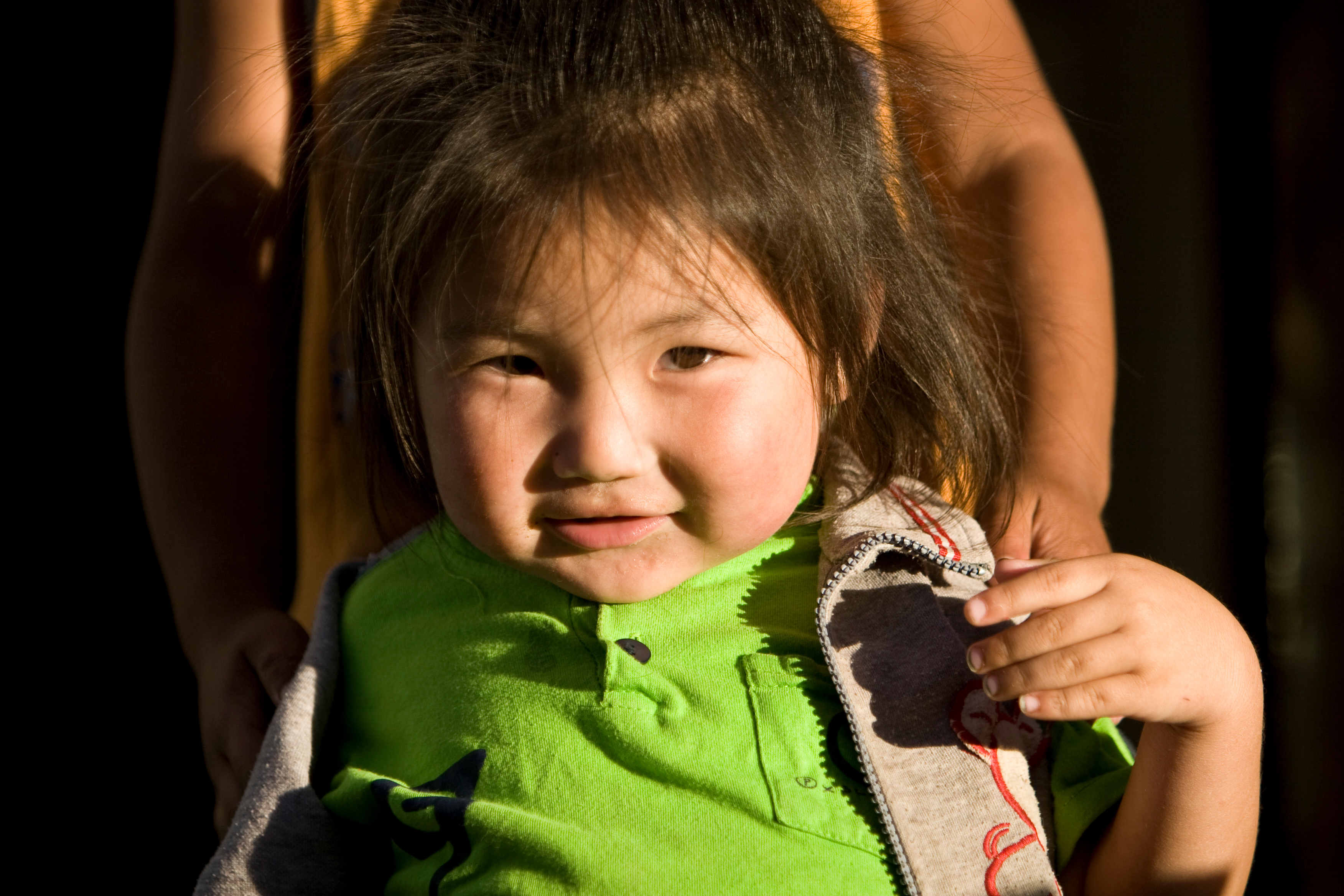 Baby in Mongolia