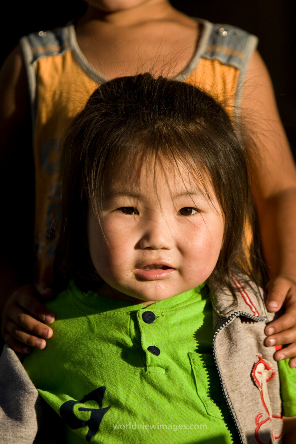 Baby in Mongolia