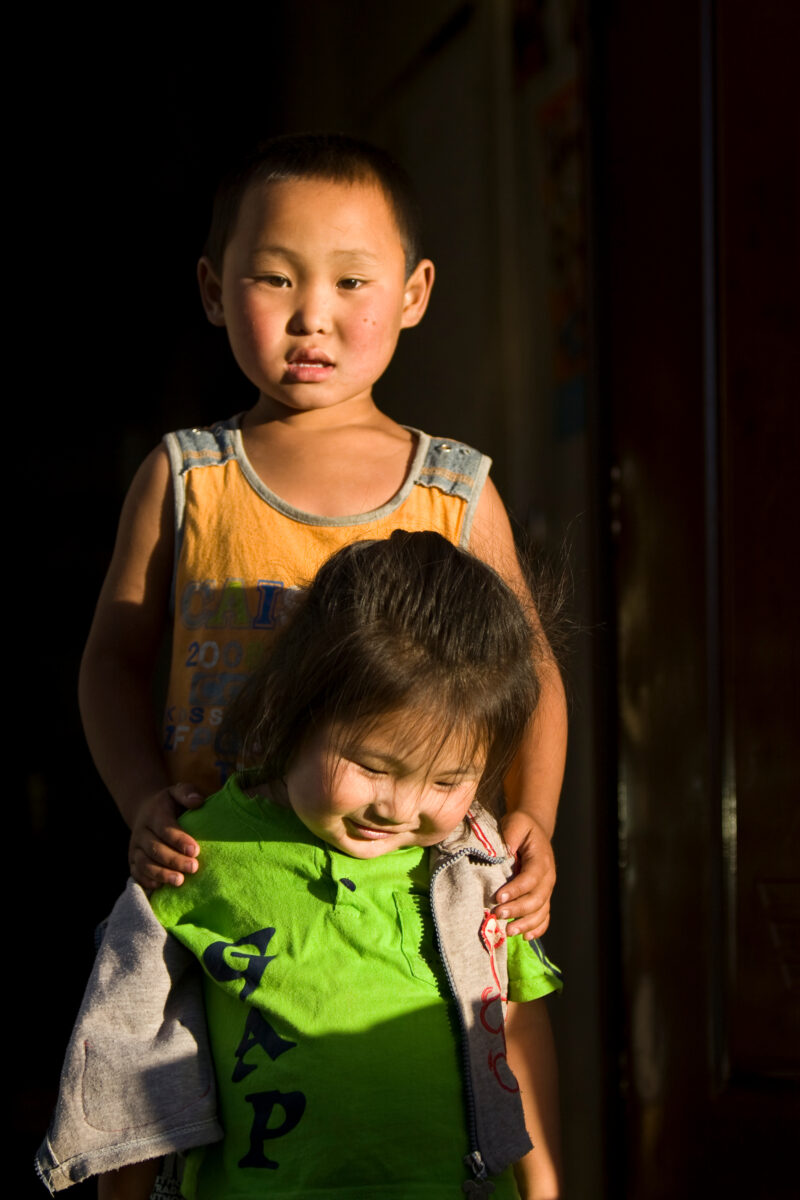Children in Mongolia — Stock Images of children growing up in rural Mongolia — Mongolia, children, child, faces, mongolian