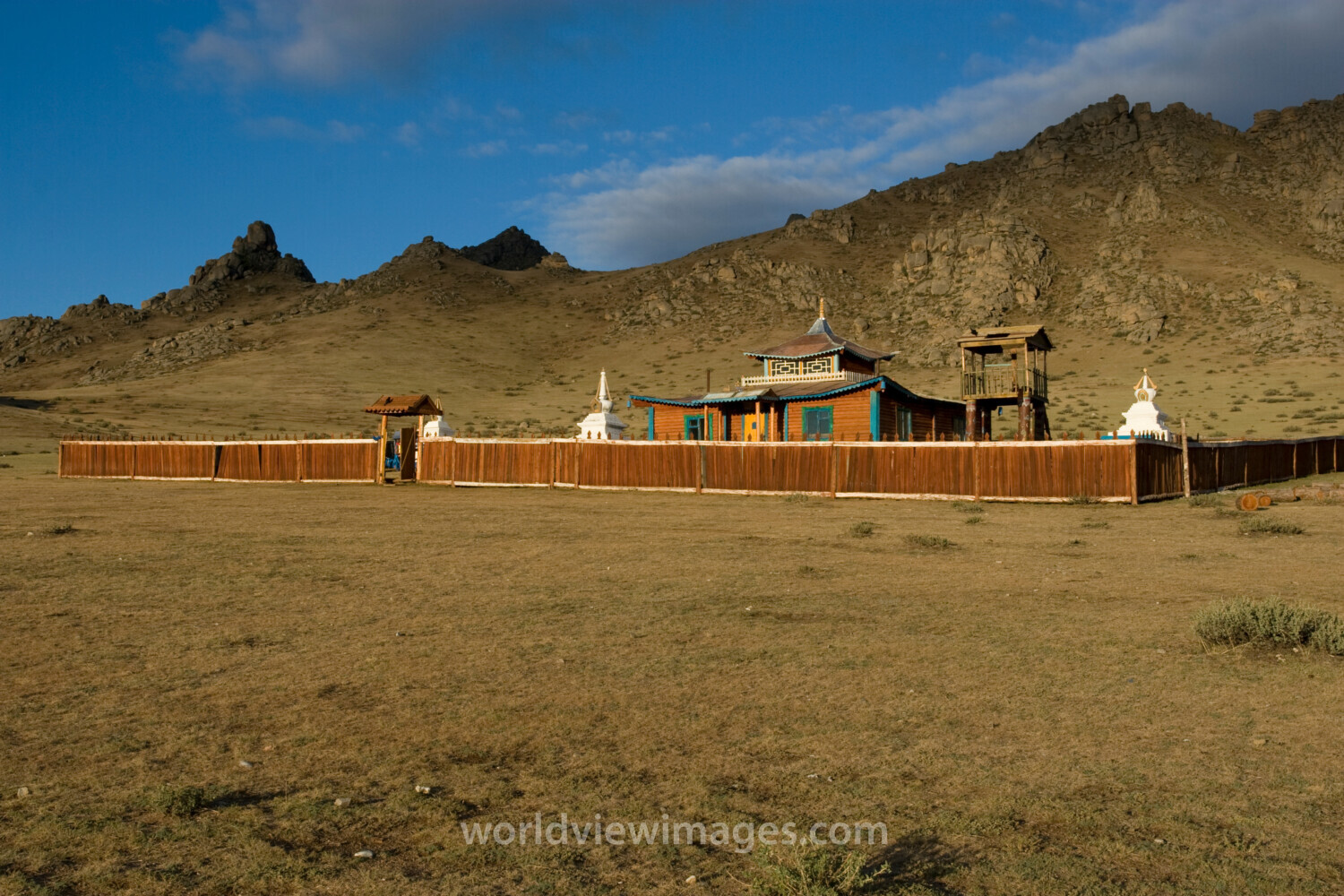 Buddhist Temple in Mongolia