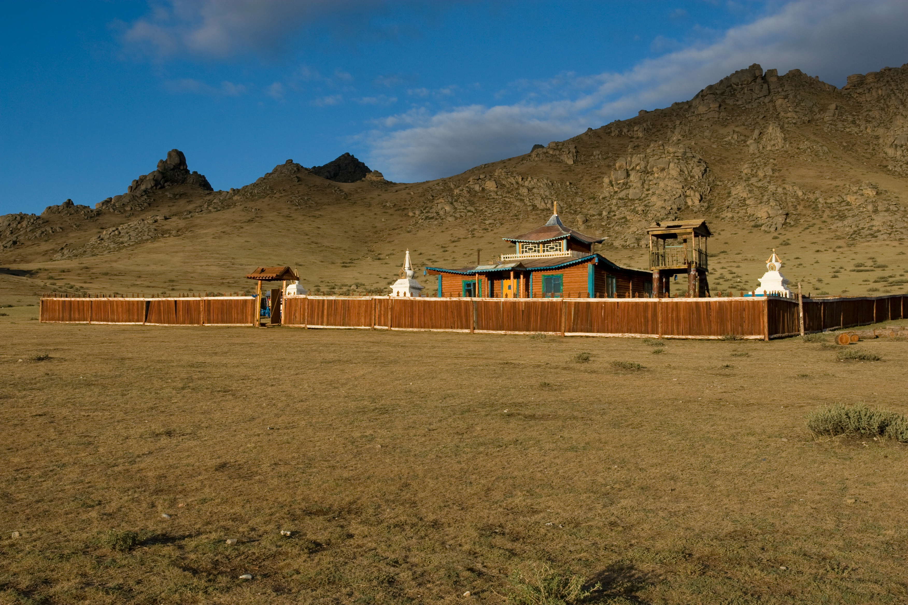 Buddhist Temple in Mongolia