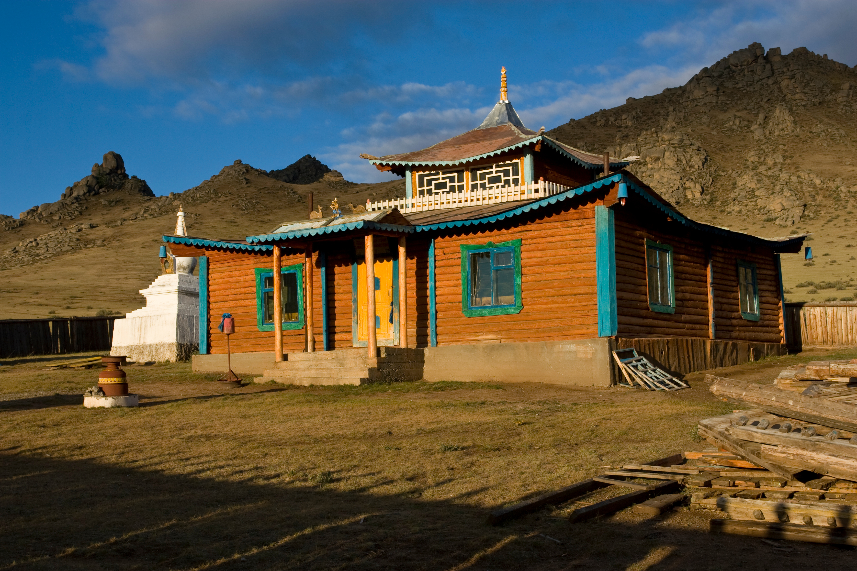 Buddhist Temple in Mongolia