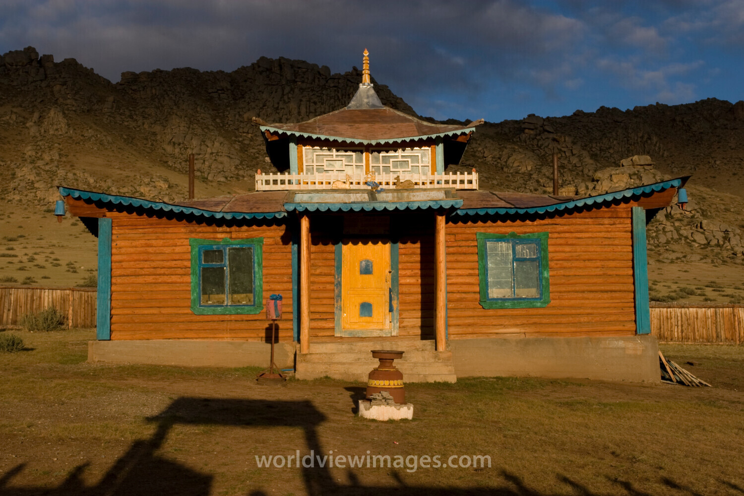 Buddhist Temple in Mongolia