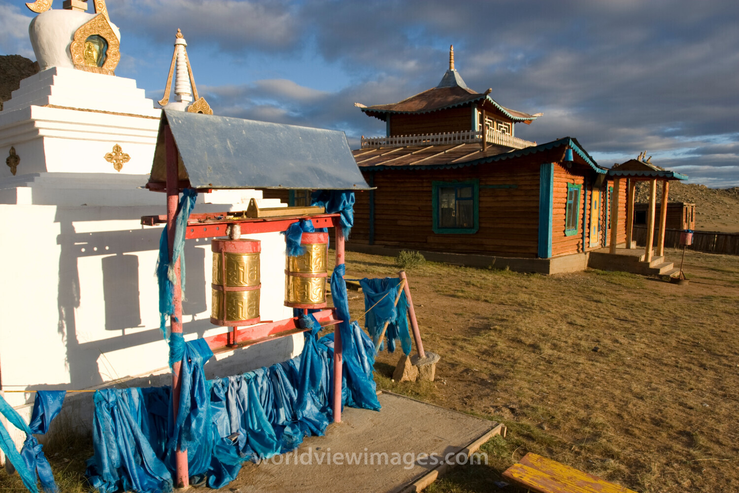 Buddhist Temple in Mongolia