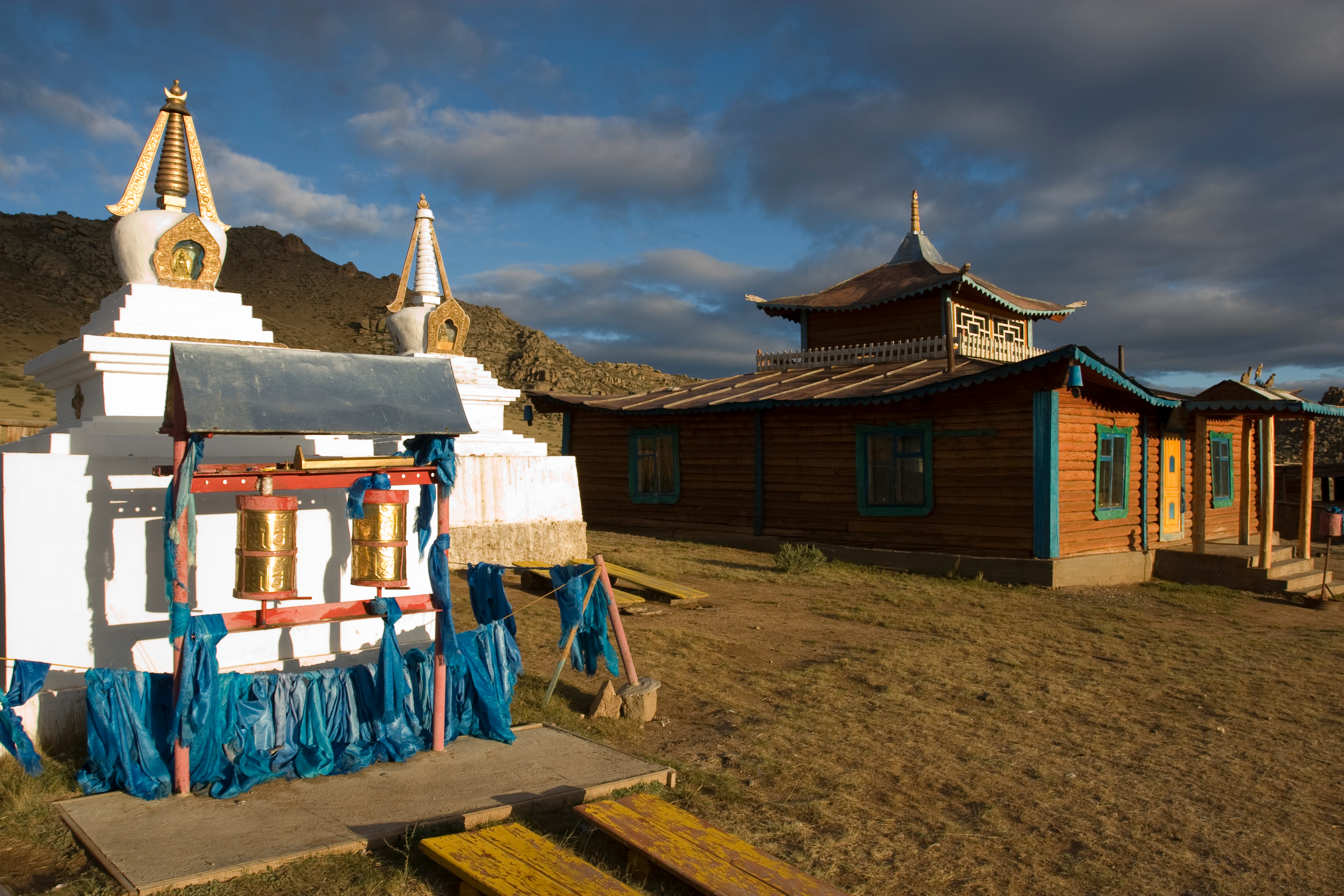 Buddhist Temple in Mongolia