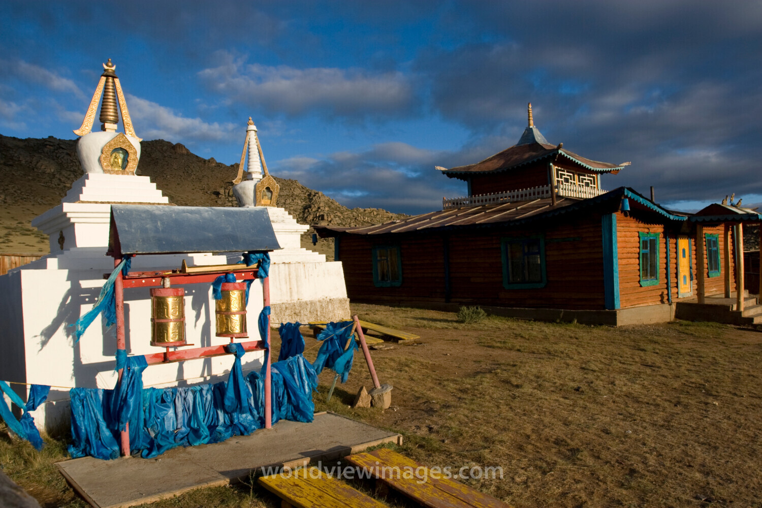 Buddhist Temple in Mongolia